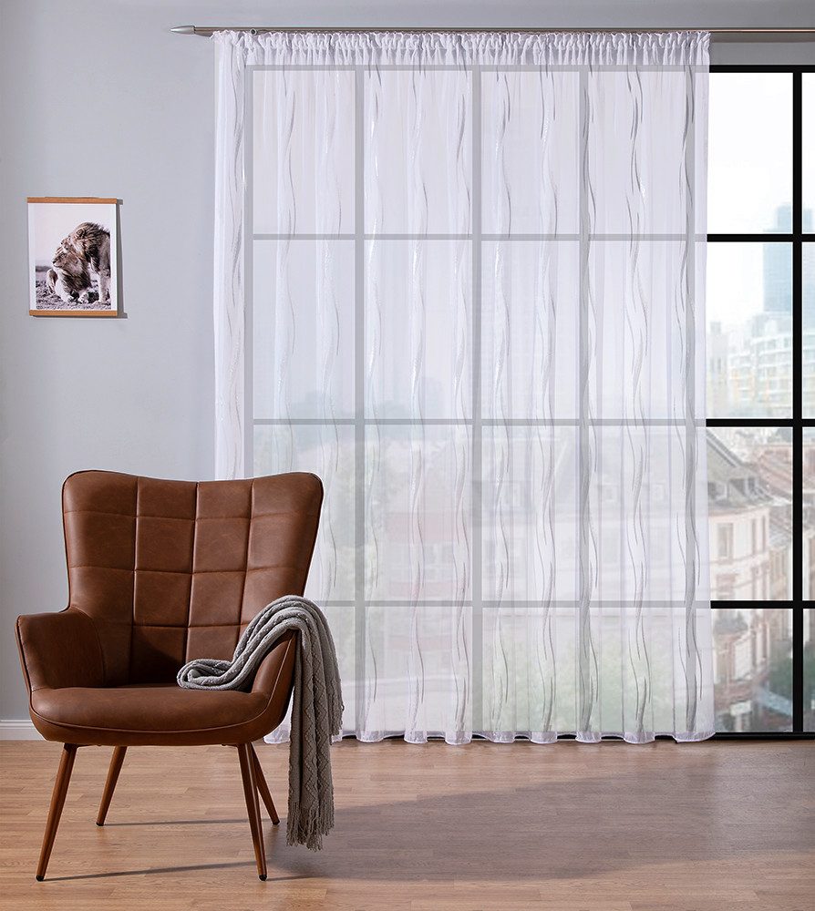 DecoHome24 Gardine Sherli Calla, Store günstig online kaufen