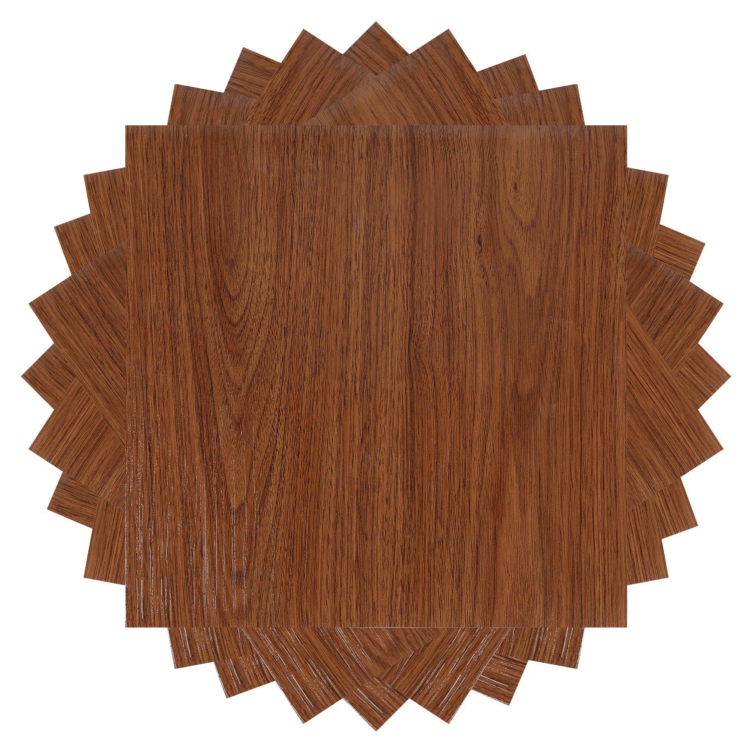 TolleTour Vinylboden Vinylboden,PVC Bodenbelag,Selbstklebende Fliesen,ca.1m²/11 Fliesen, Fußbodenheizung geeignet,schallhemmend | Vinylboden