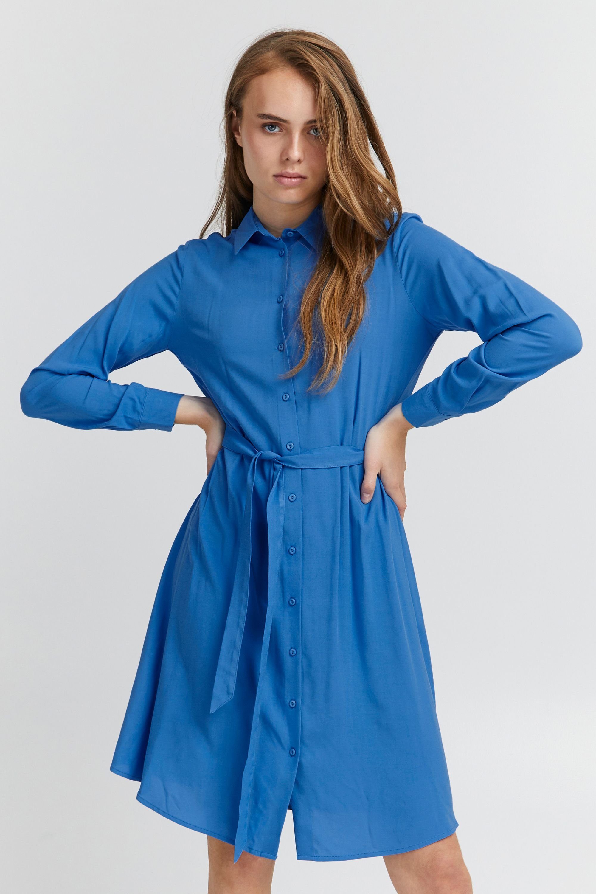 Ausverkauf und kostenloser Versand Ichi Blusenkleid Blue French IHMAIN DR (184140) 20114548 