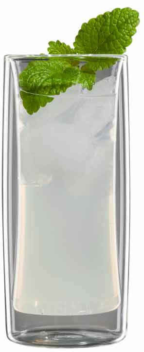 Bloomix Thermoglas Kavex, Glas, Doppelwandige Ausführung, 290 ml, 6-teilig