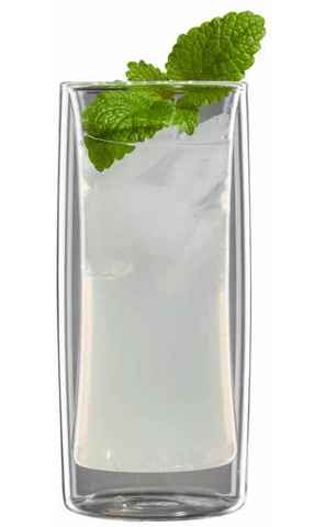 Bloomix Thermoglas Kavex, Glas, Doppelwandige Ausführung, 290 ml, 6-teilig