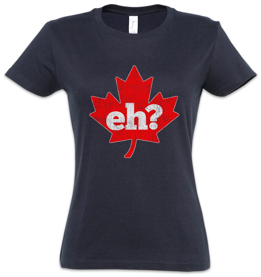 Urban Backwoods Print-Shirt Canada Eh Damen T-Shirt Fahne Flagge Banner Maple Leaf Ahornblatt (1-tlg) Kanada Frank Gallagher Shameless