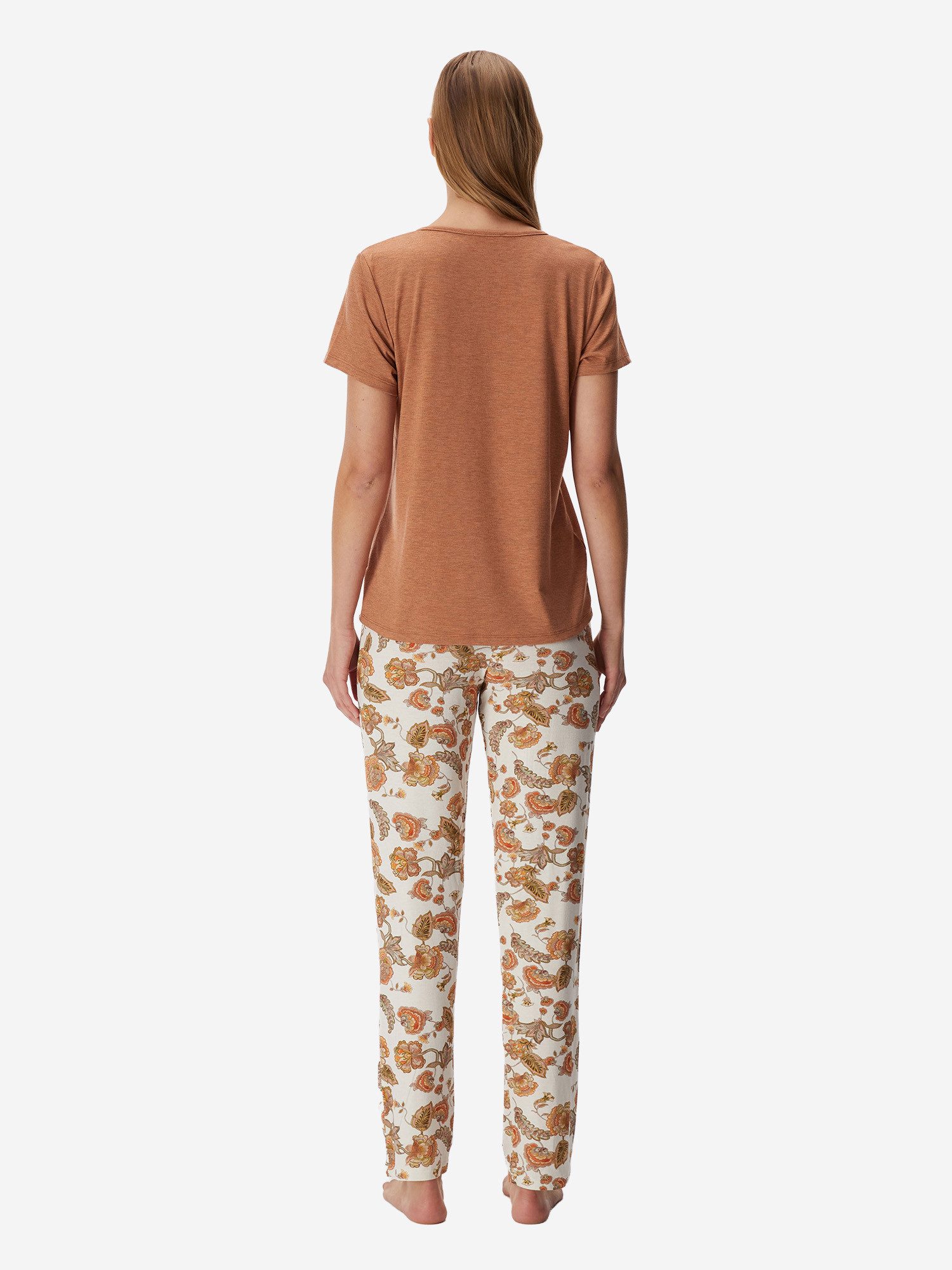 Goldenbay Pyjama Irises (2 tlg) schlafanzug schlafmode bequem