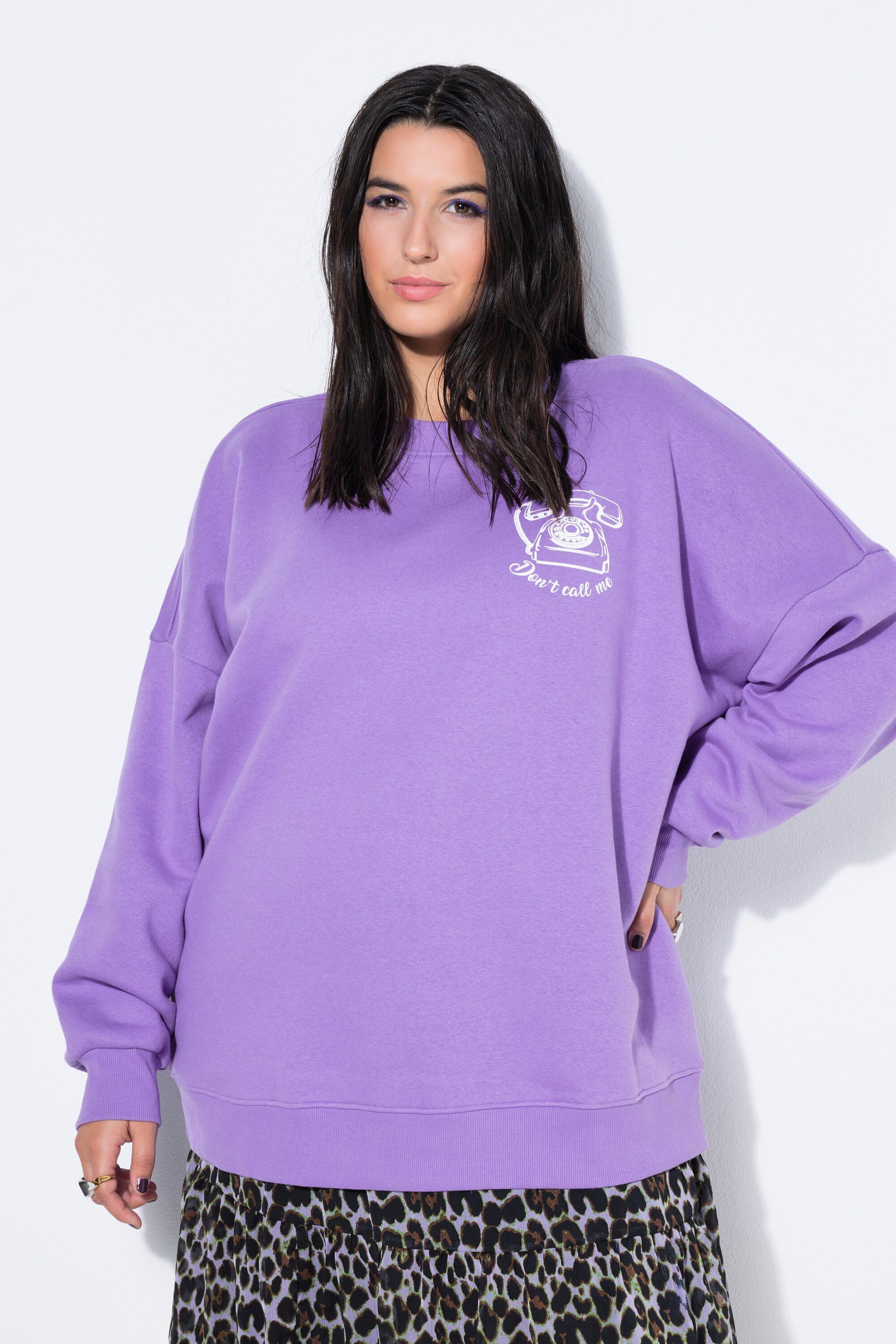 Studio Untold Sweatshirt Sweatshirt extra oversized Prints OEKO-TEX günstig online kaufen