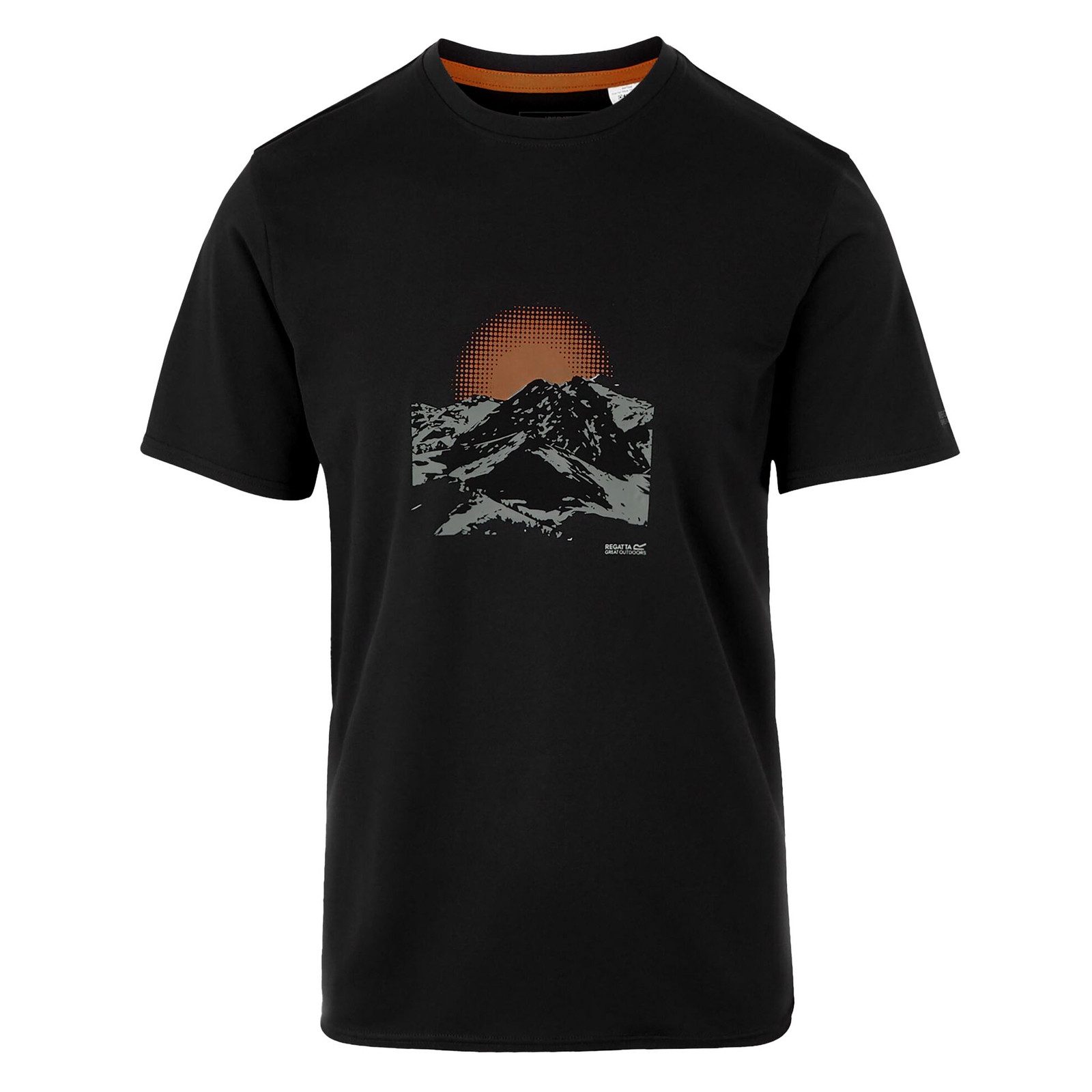 Regatta Funktionsshirt Fingal Stretch Herren T-Shirt mit Print günstig online kaufen