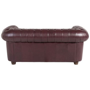 58 aufm Kessel Sofa Sofa 2-Sitzer Kalea Bezug Wischleder Buche nussbau, Sparpreis inkl. Kostenlosem Versand 1 Teile, hochwertig verarbeitet,bequemer Sitz