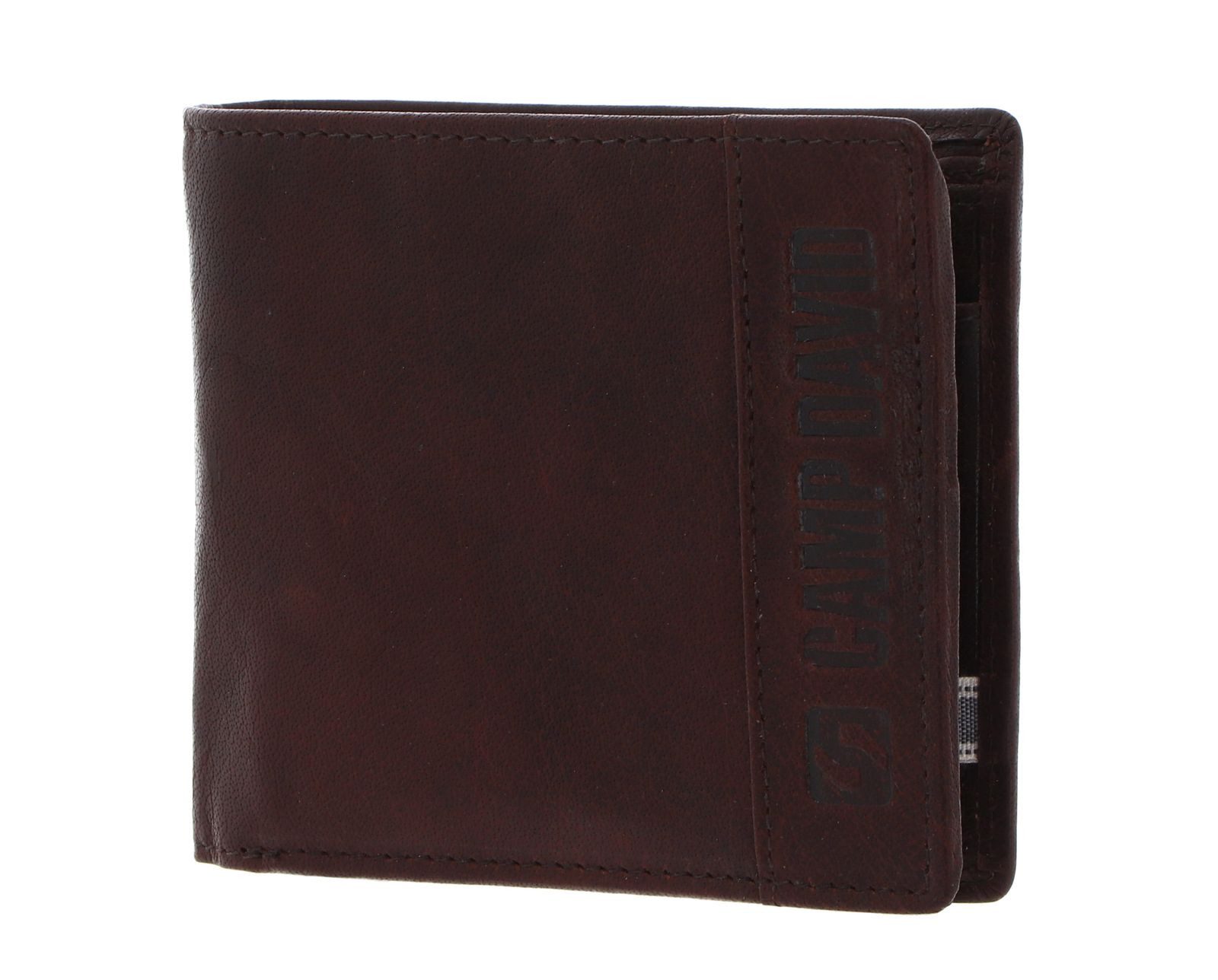 CAMP DAVID Geldbörse Mount Churchill Men's Wallet, aus echtem Büffelleder