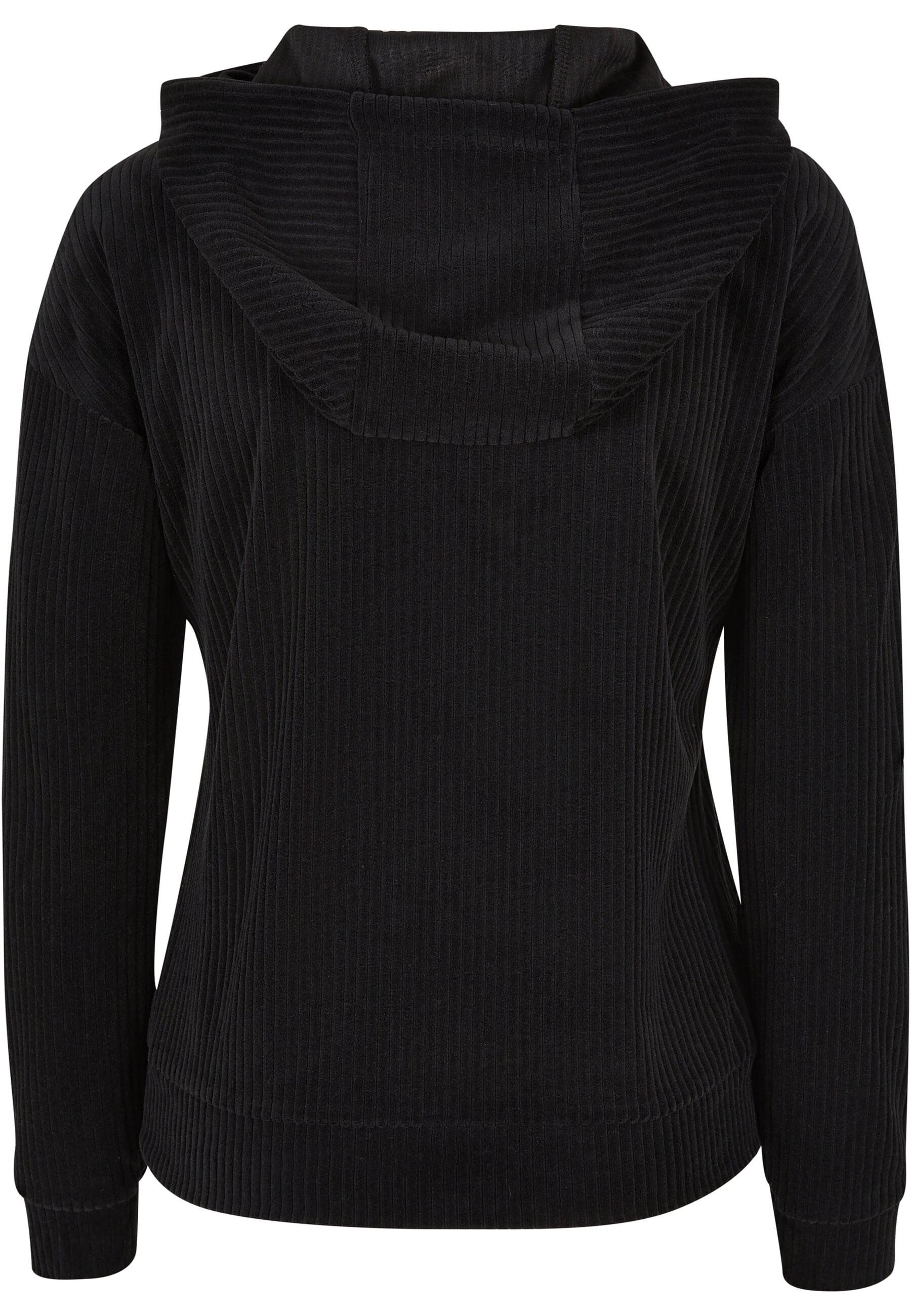 URBAN CLASSICS Kapuzenpullover Urban Classics Damen Ladies Velvet Rib Hoody günstig online kaufen