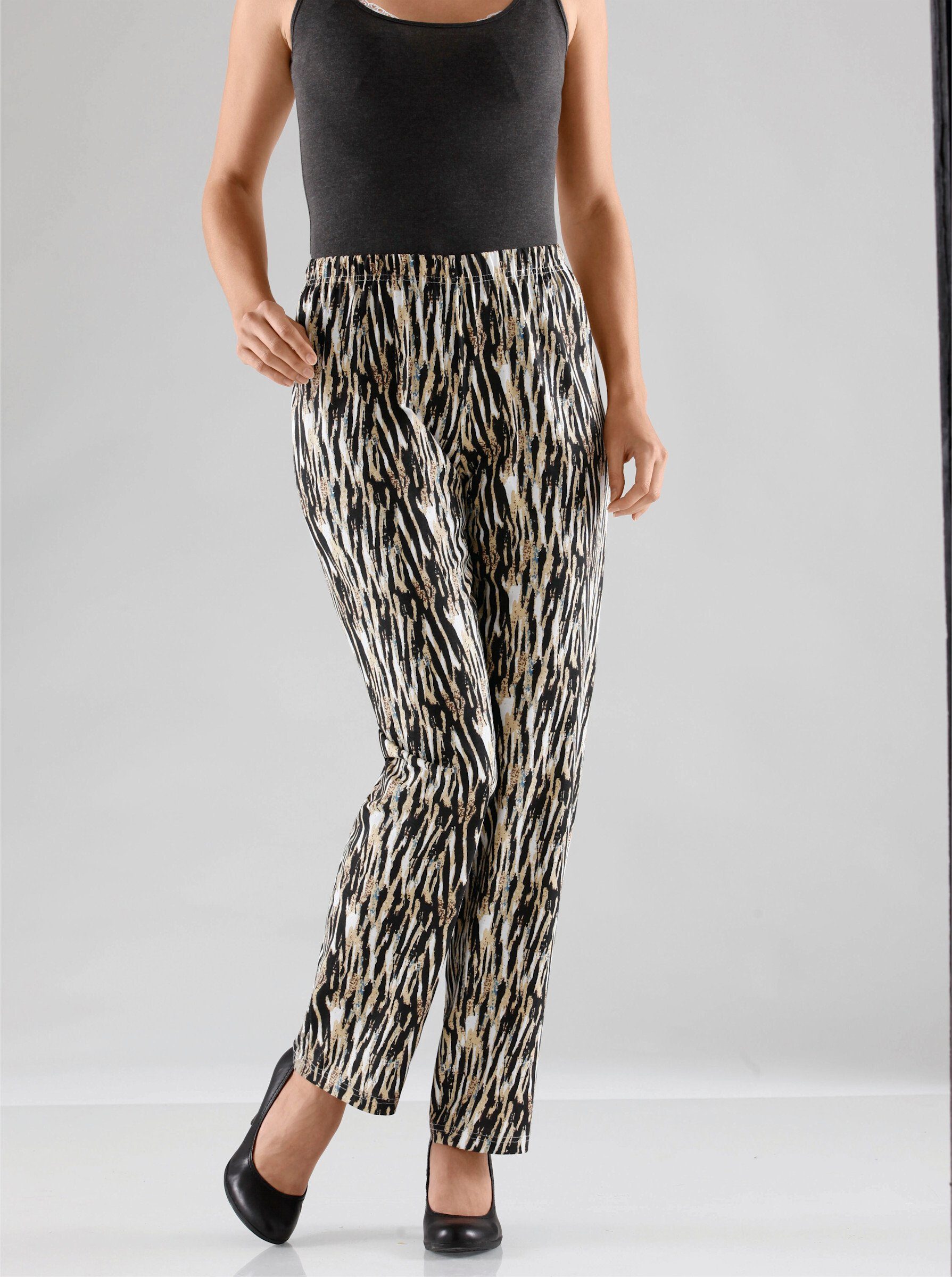 Sieh an! Jerseyhose Jerseyhose Innenbeinlänge ca. günstig online kaufen