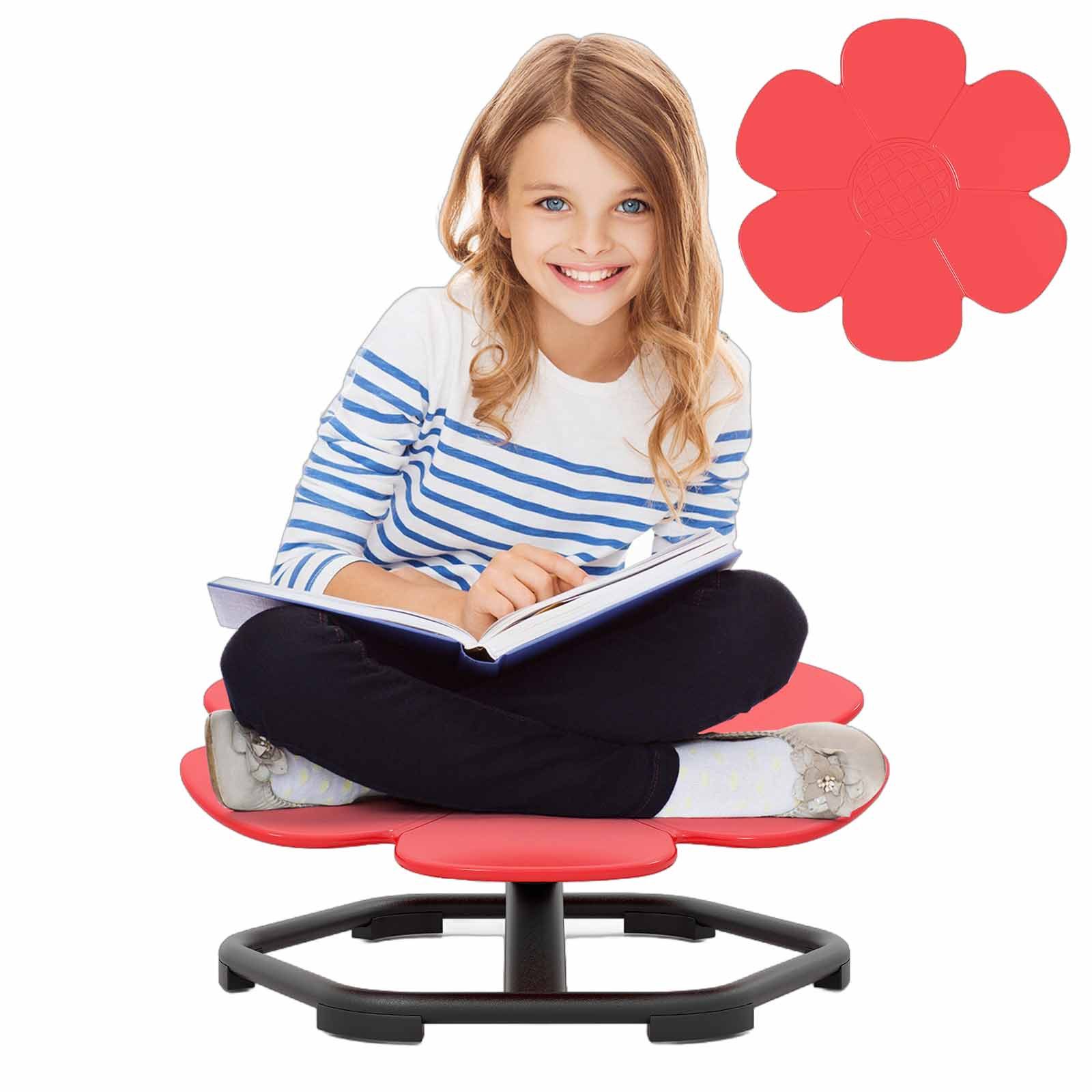 COSTWAY Drehstuhl, Kinderstuhl mit Rutschfester Metallbasis, günstig online kaufen