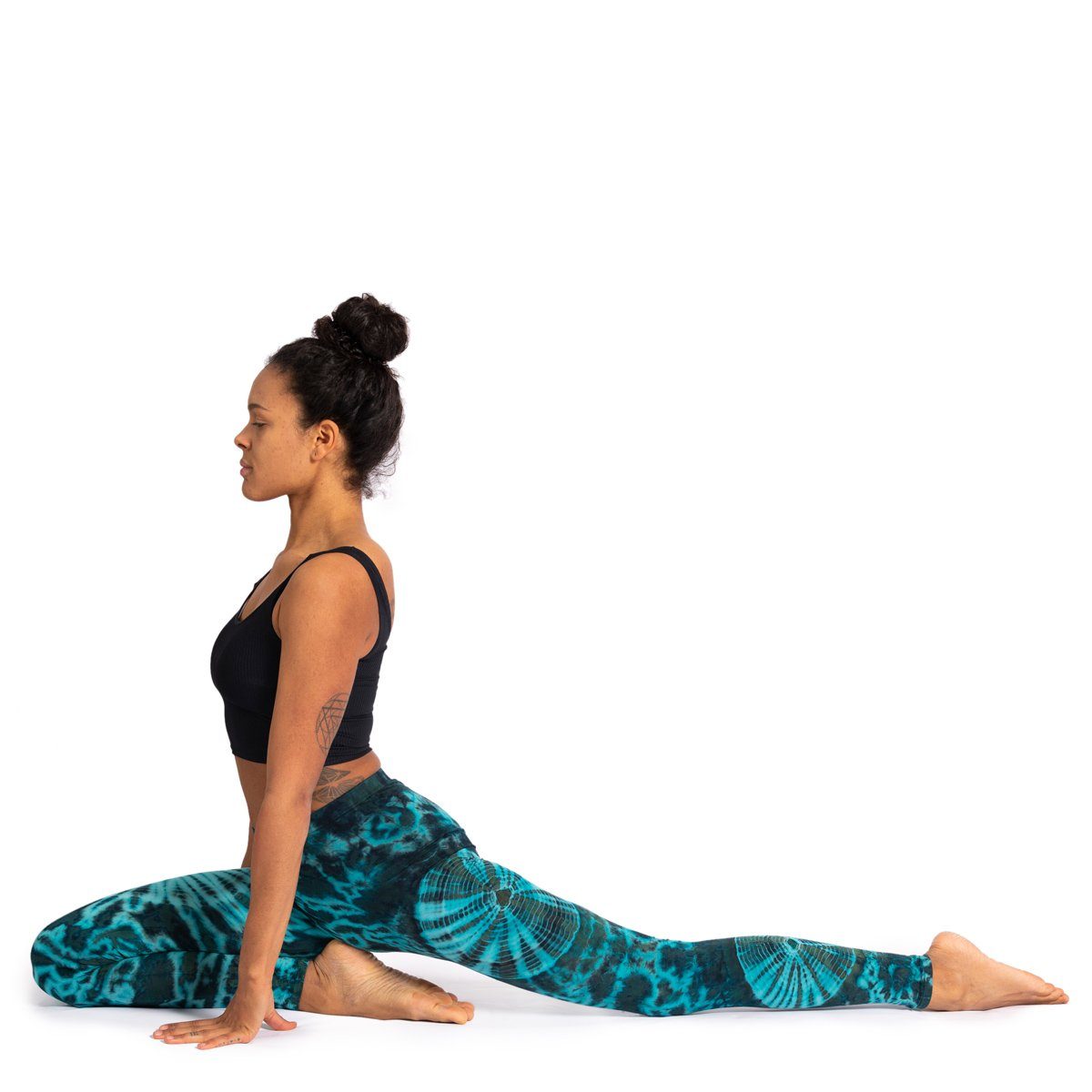 PANASIAM Leggings Unikat Batik Leggings 'Sonne' günstig online kaufen