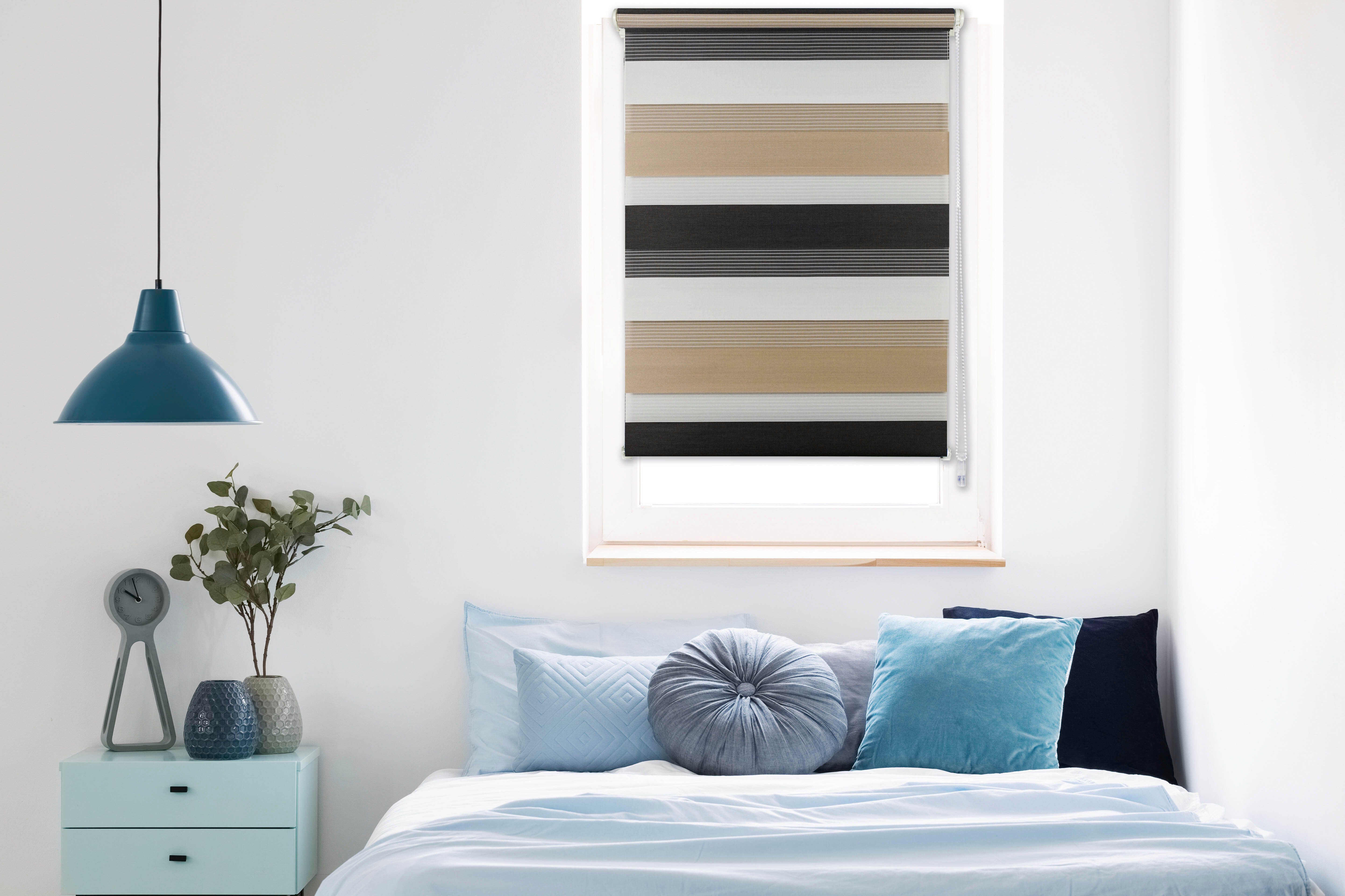 Doppelrollo Just-Triple, mydeco, Lichtschutz, ohne Bohren, günstig online kaufen