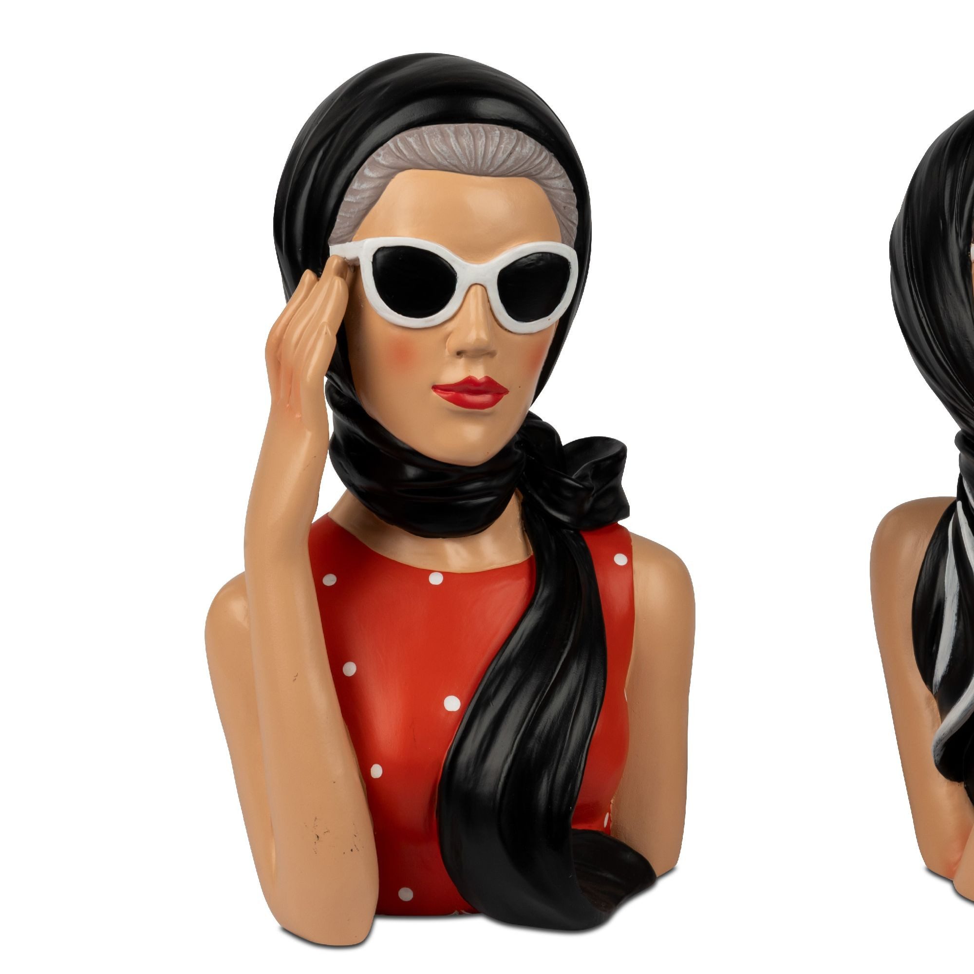 formano Skulptur Büste, Farbe: Mehrfarbig, Motiv: Dame günstig online kaufen