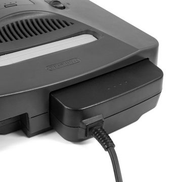 EAXUS Stromkabel für Nintendo 64 Netzteil (Geeignet für N64, 1,8 Meter Kabellänge)