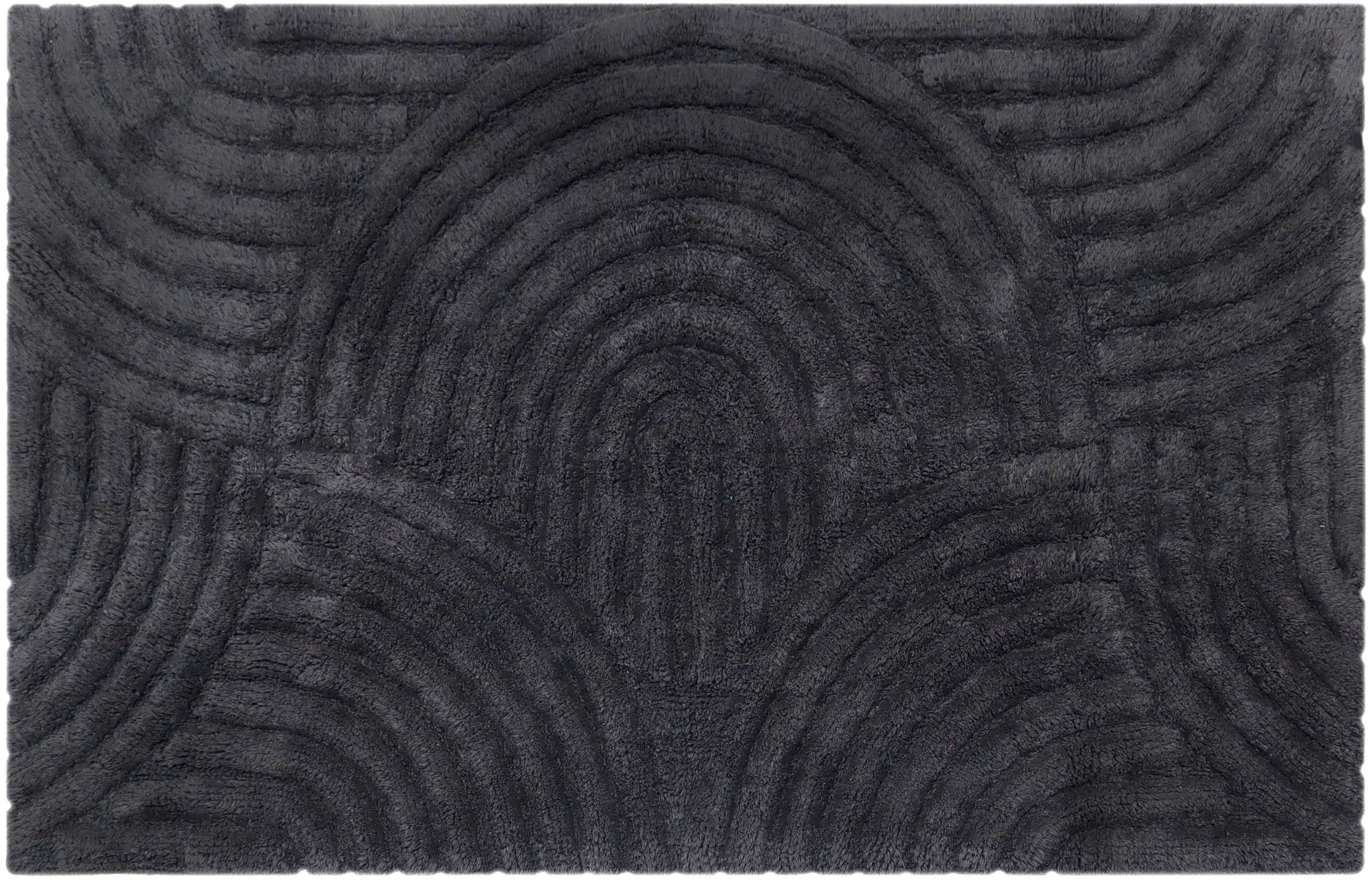 my home Badematte Juna, Badvorleger, Badezimmer Teppich, Zen, Scandi, Boho, günstig online kaufen