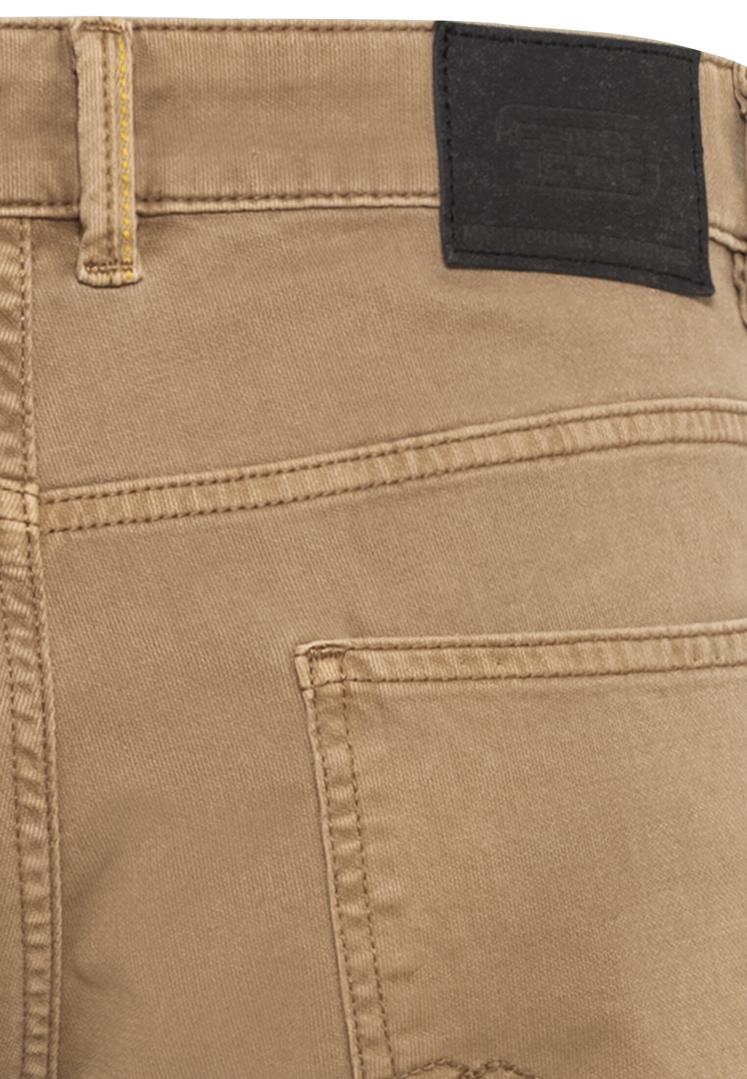 5-Pocket-Jeans Hose Relaxed 5-Pocket active Fit Braun camel