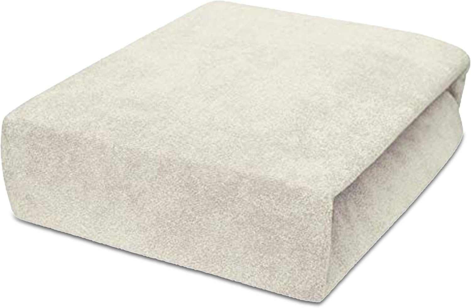 Best for You Spannbettlaken Terry Spannbettlaken–Flauschiger Handtuchstoff für Komfort & Passform, Frotte, Gummizug: Rundum