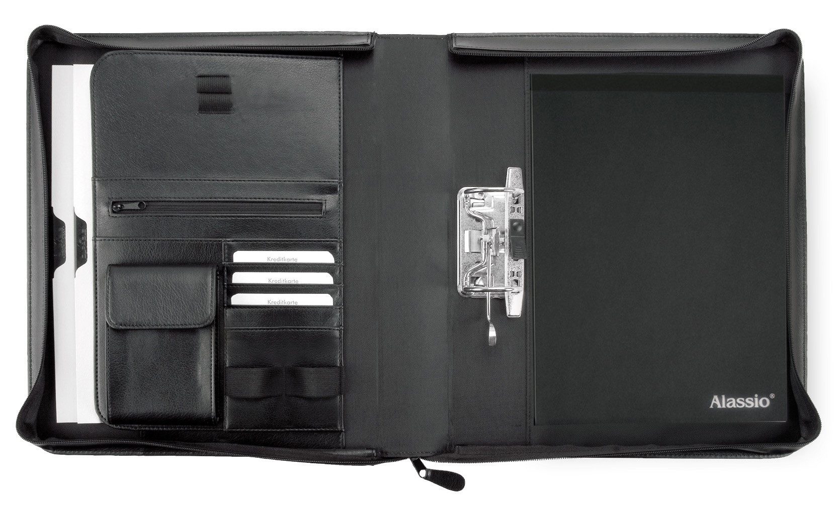 Alassio® Ringbuchmappe DIN A4, Bergamo, mit günstig online kaufen