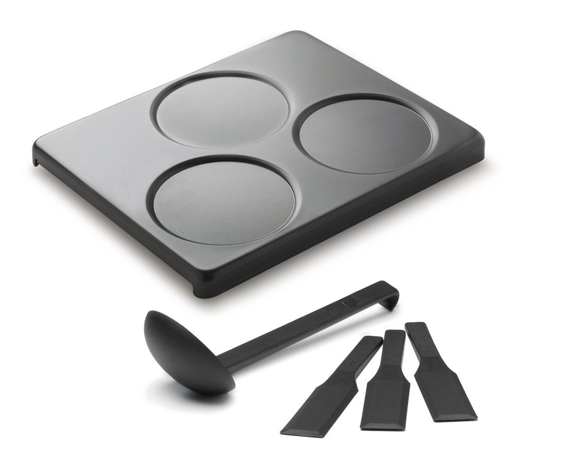 Stöckli Raclettepfännchen Stöckli Crêpeplatte zu PizzaGrill for6