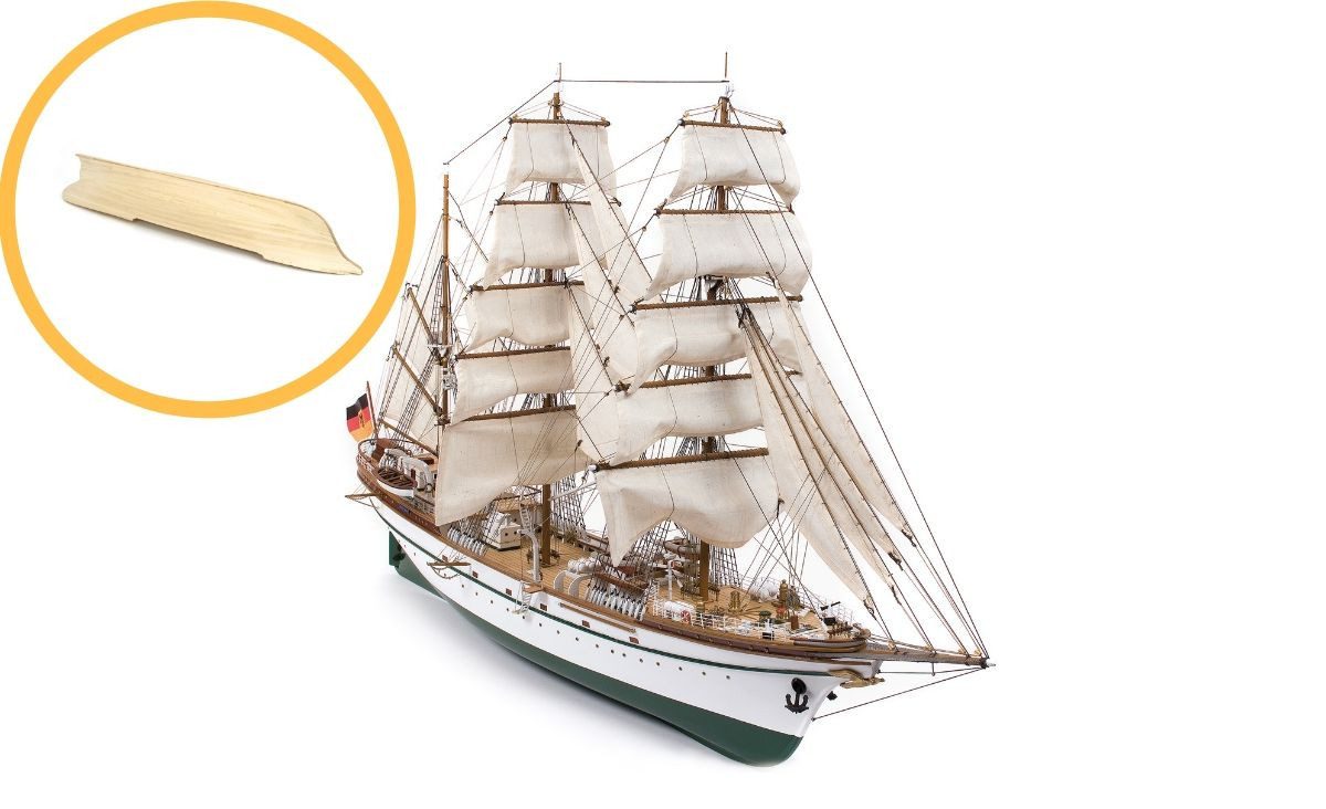 OcCre Modellbausatz Gorch Fock 1:95 Baustufe 2, (Schiff, 1-tlg., #NV), Made in Europe