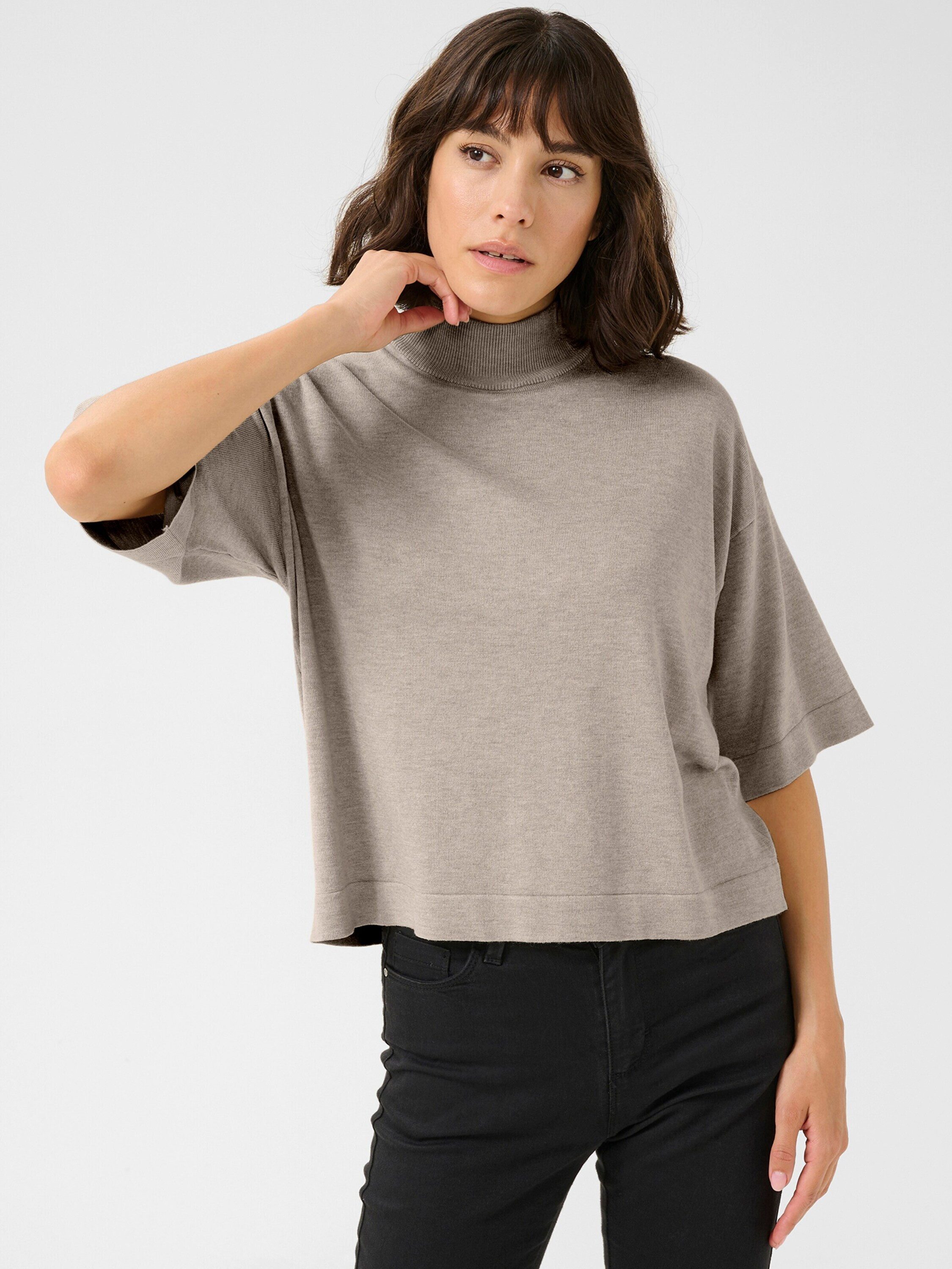 KAFFE Strickpullover KALizza (1-tlg) Plain/ohne Details