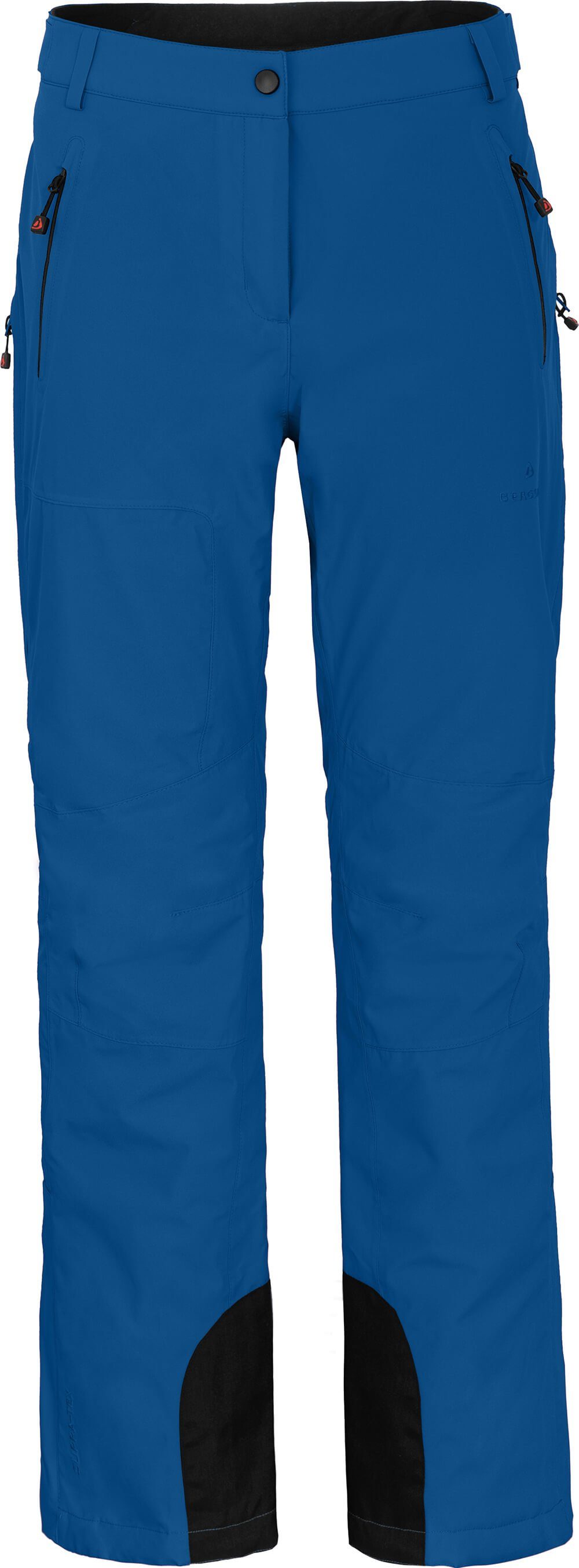 Bergson Skihose ICE Damen Skihose, wattiert, 20000 mm Wassersäule, Normalgrößen, klassisch blau