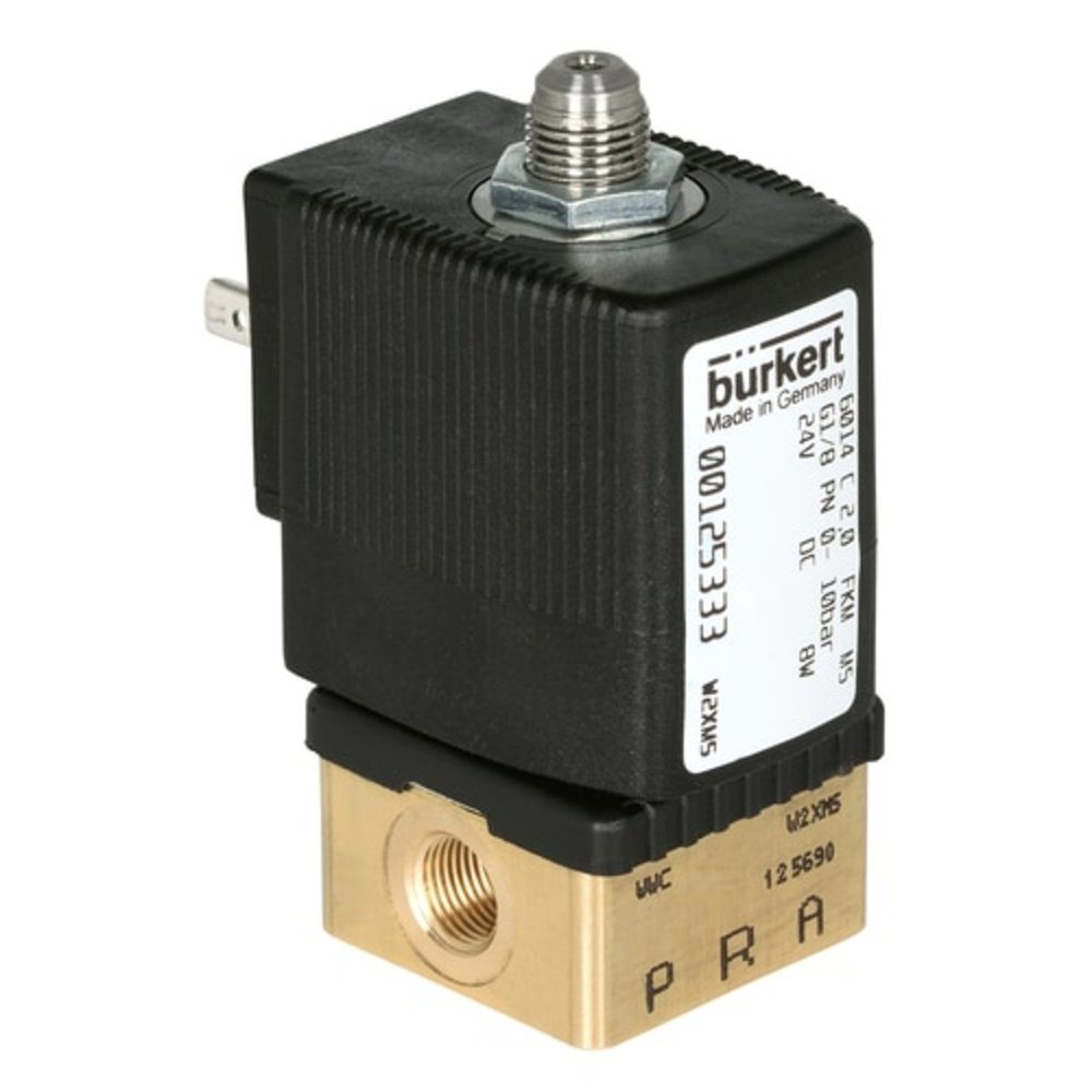 Druckluftgeräte-Set Bürkert Direktgesteuertes Ventil 125342 6014 230 V/AC Gehäusematerial