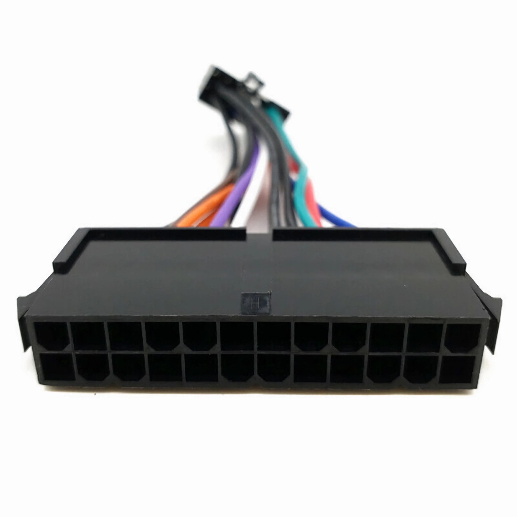 Bolwins F36 Adapter Kabel 24pin auf 14pin Strom für Lenovo Medion ATX Netzteil Computer-Kabel, 24-Pin ATX Stecker, standardisiert, passgenau, stabiler Halt, 14-Pin Lenovo Mainboard Kupplung, proprietärer Anschluss, sicher verriegelt (13.5 cm), 24-Pin auf 14-Pin Adapter für Lenovo Netzteil-Upgrade