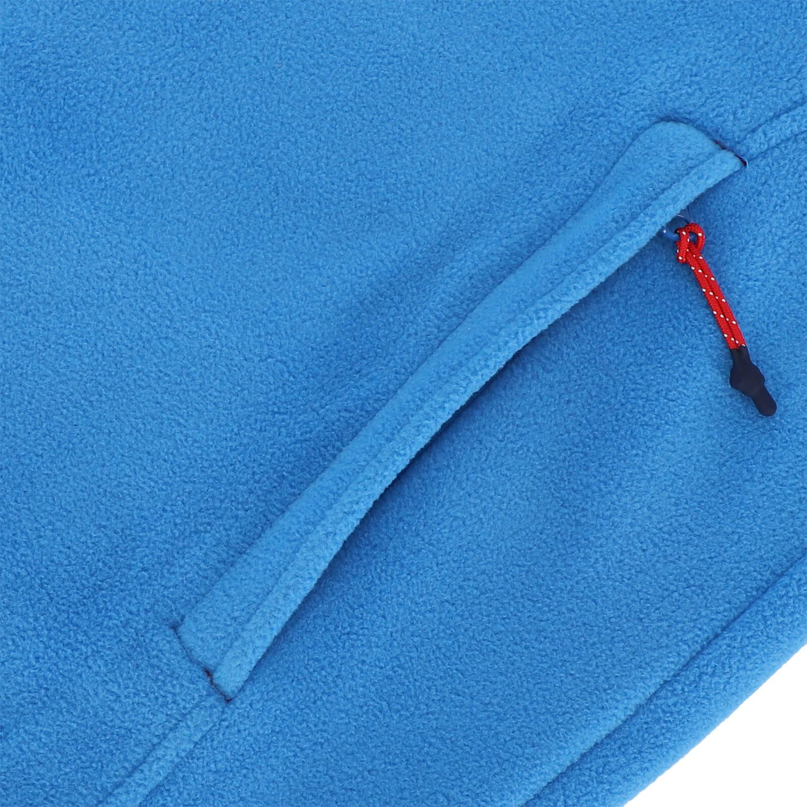 Dry Fashion Fleecejacke Aurich Herren Jacke Aurich mit Stehkragen - Wärmend mit sportiver Passform