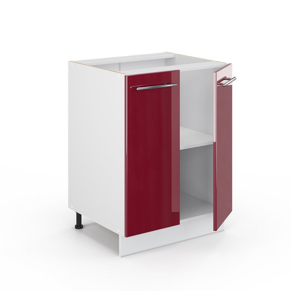 Vicco Unterschrank R-Line, Blau-Grau/Goldkraft Eiche, 60 günstig online kaufen