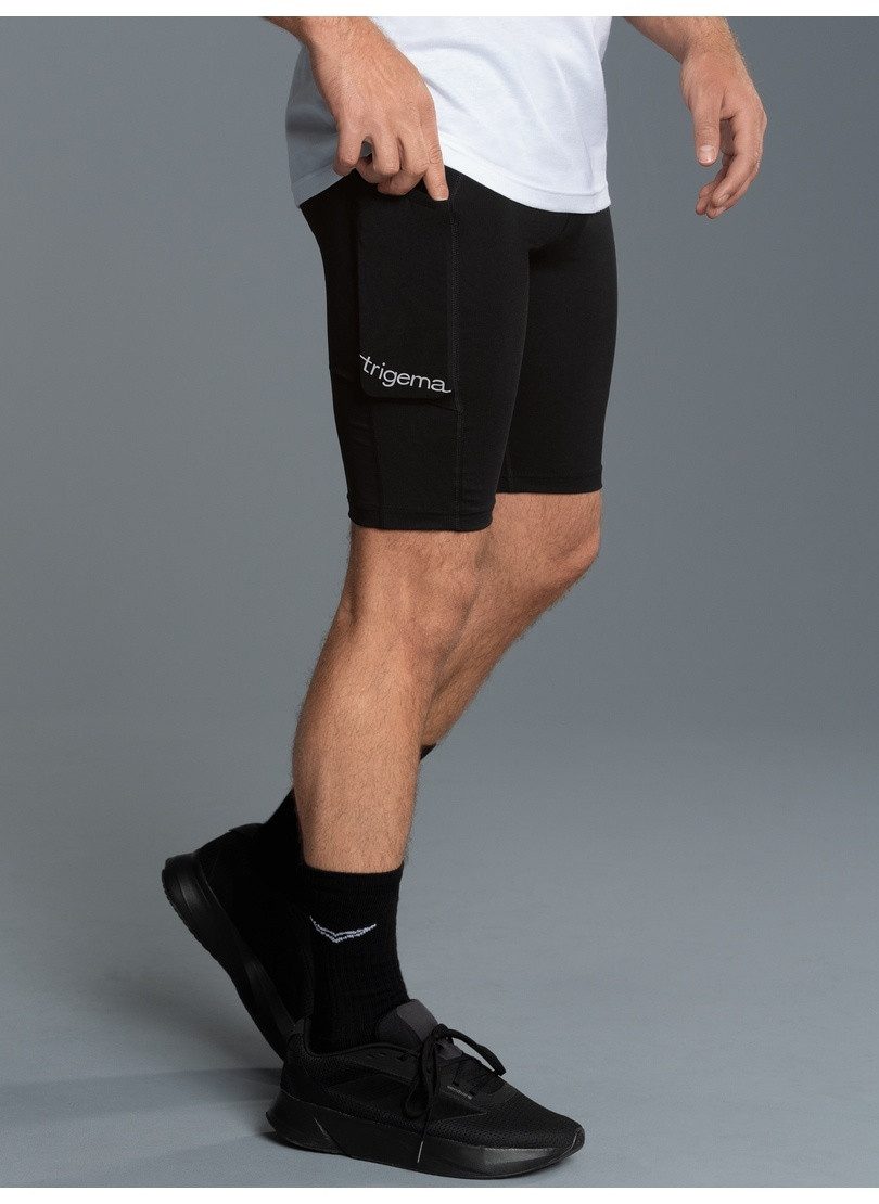 Trigema Trainingshose TRIGEMA Sporthose mit Handytasche (1-tlg)