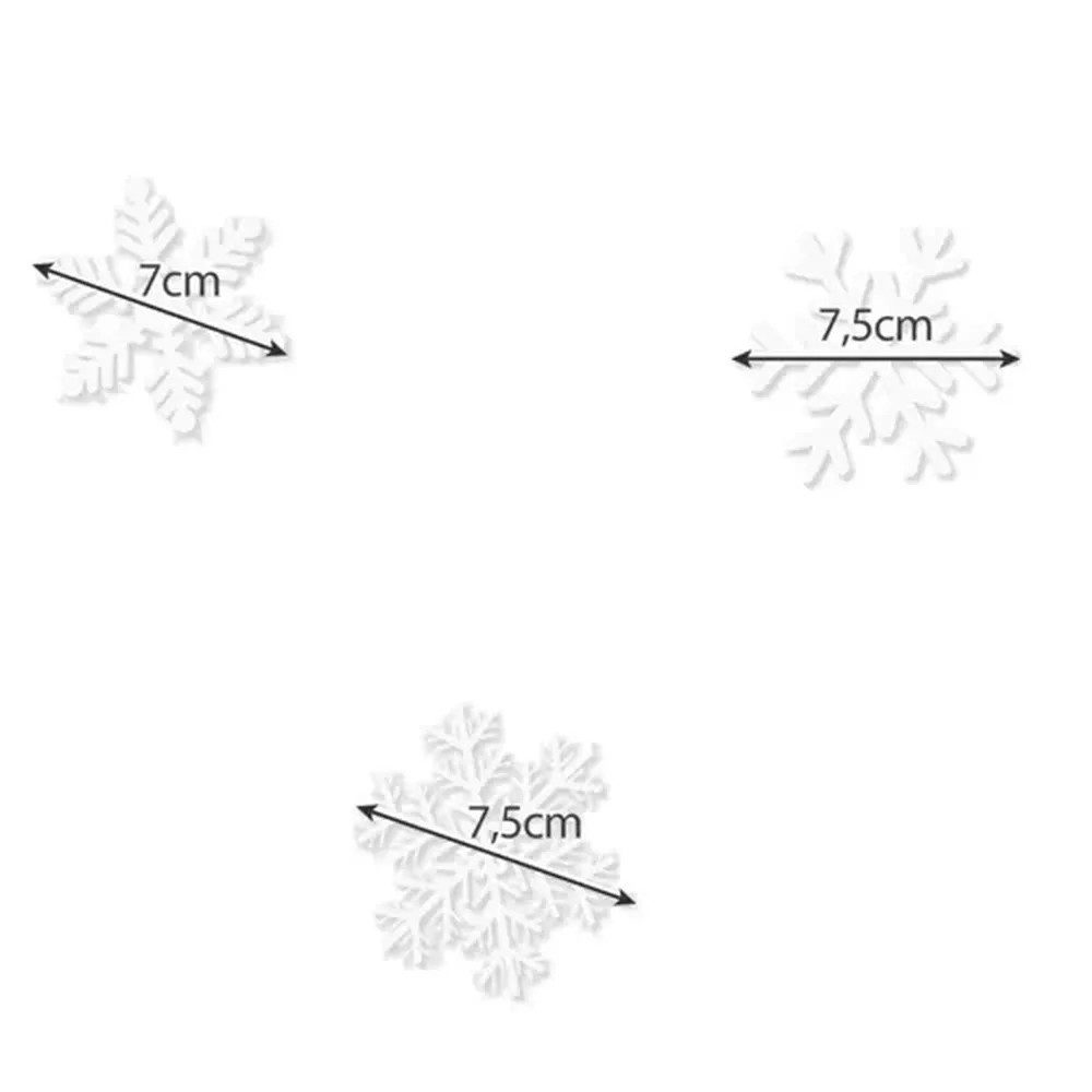 Ruhhy Fenstersticker Weihnachts-Fensteraufkleber, glatt, ideal für Weihnachtsfeiern oder gemütliche Winterabende