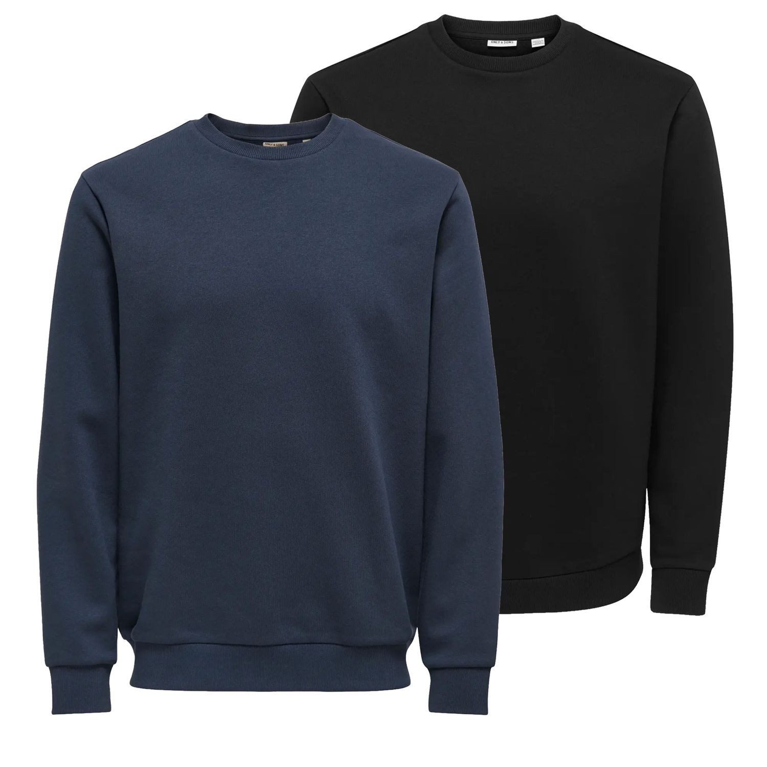 1 x navy / 1 x schwarz