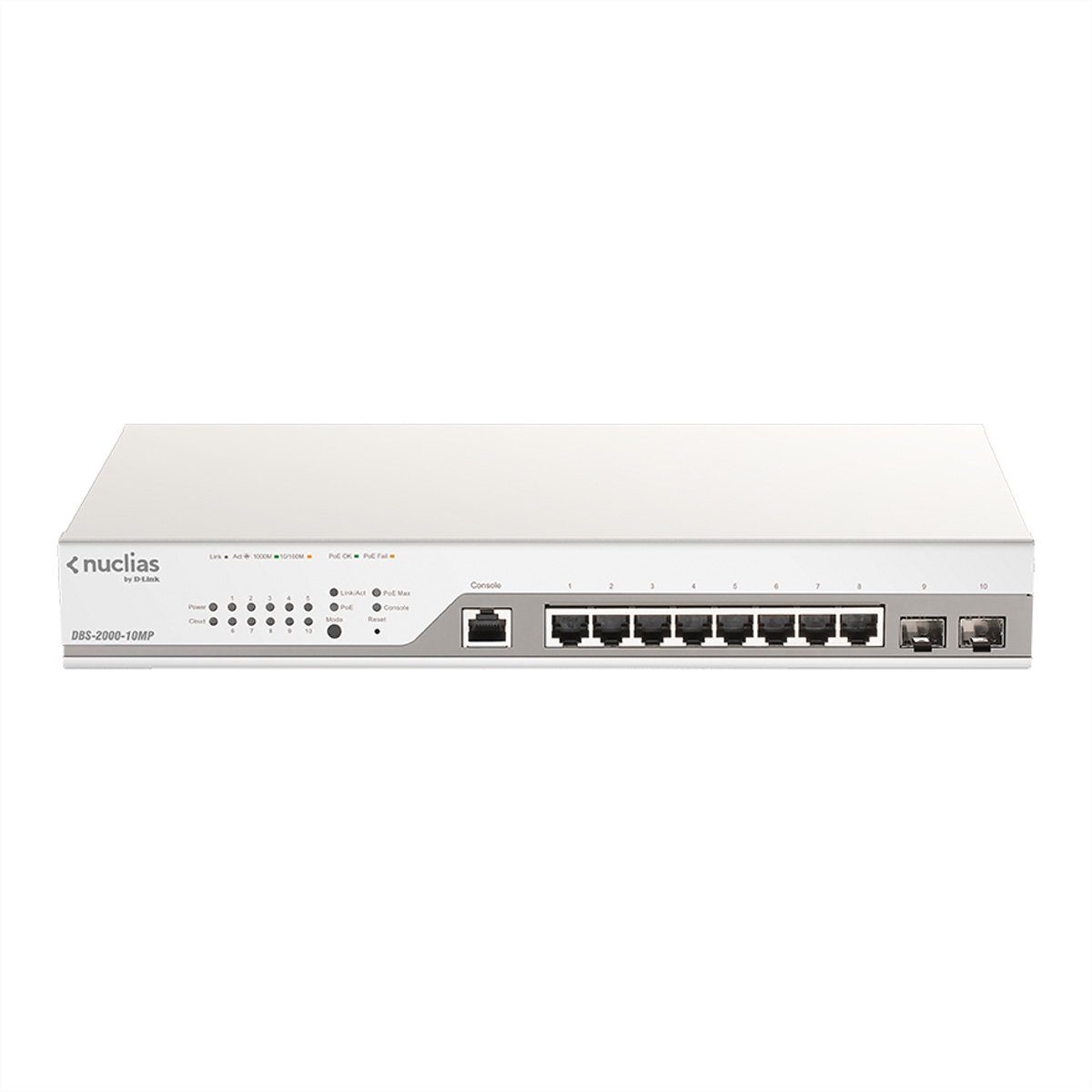 DBS-2000-10MP/E 10Port PoE Switch Netzwerk-Switch