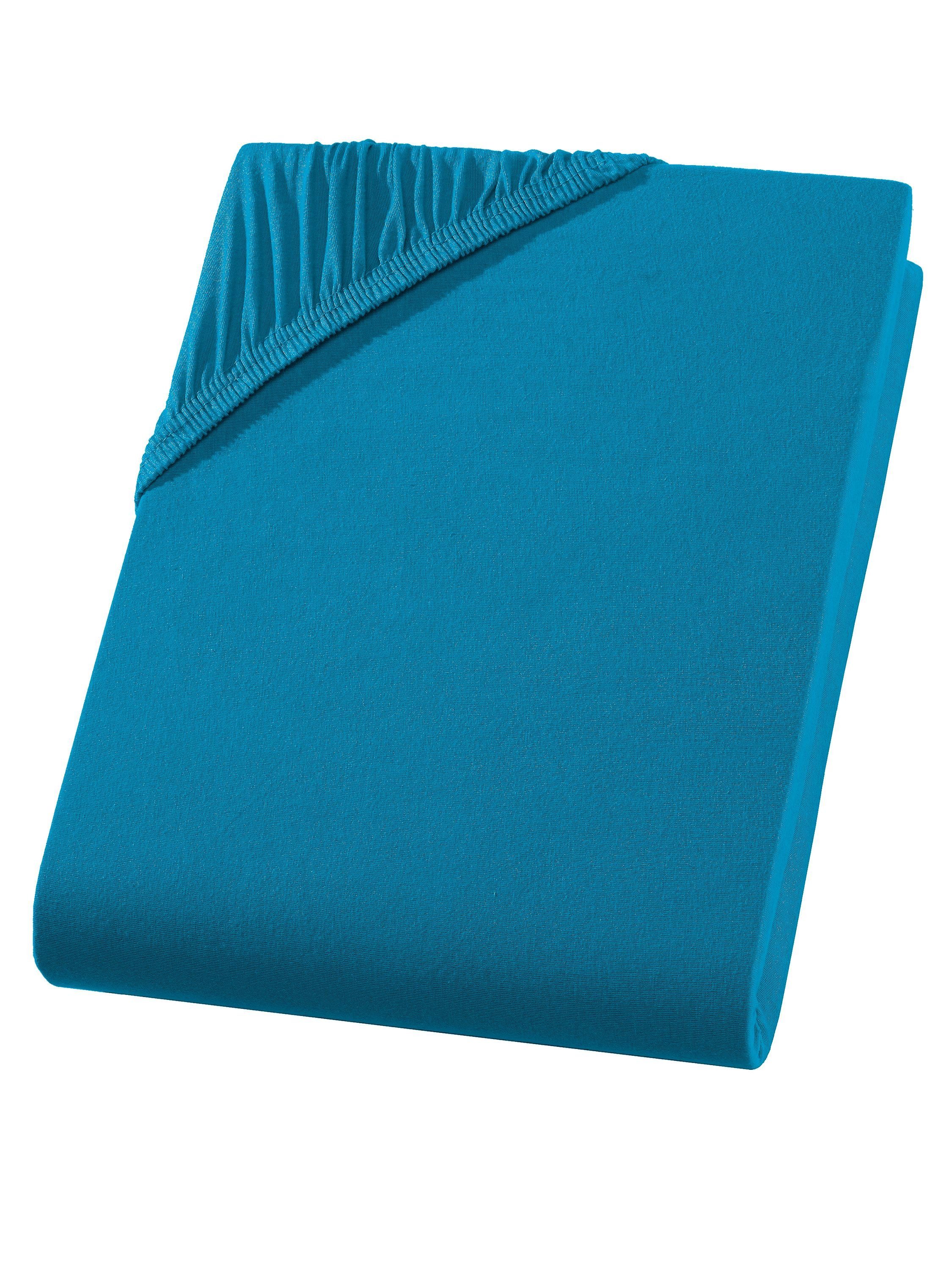 Zestri Spannbettlaken für Boxspringbett Wasserbett 140x200 180x200 cm Baumw günstig online kaufen