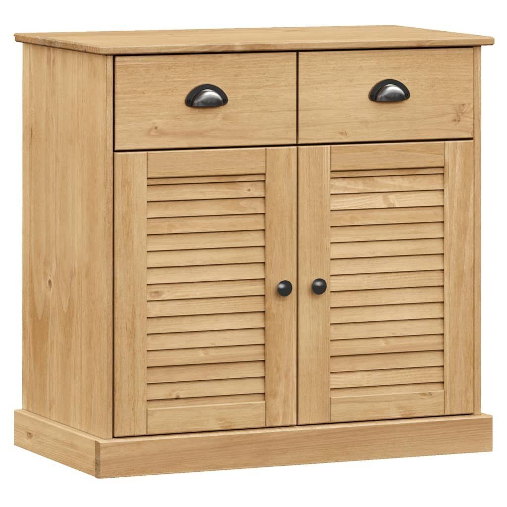 vidaXL Sideboard NA Sideboard mit Schubladen VIGO 78x40x75 cm Massivholz Kiefer