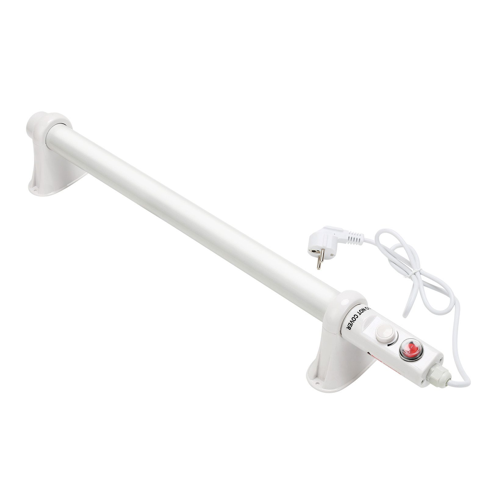 Clanmacy Gewächshaustür 55W-135W Gewächshausheizung Thermostat Rohrheizung Gewächshäuser