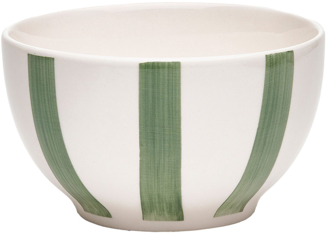 van Well Müslischale Mallorca, Schale 14 cm, 6 Stück, Keramik, (Set, 6-tlg), spülmaschinen- und mikrowellengeeignet