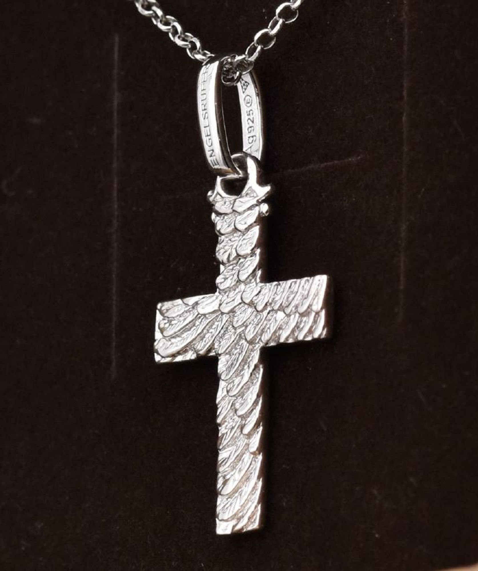 Engelsrufer Silberkette ERP-CROSS-2