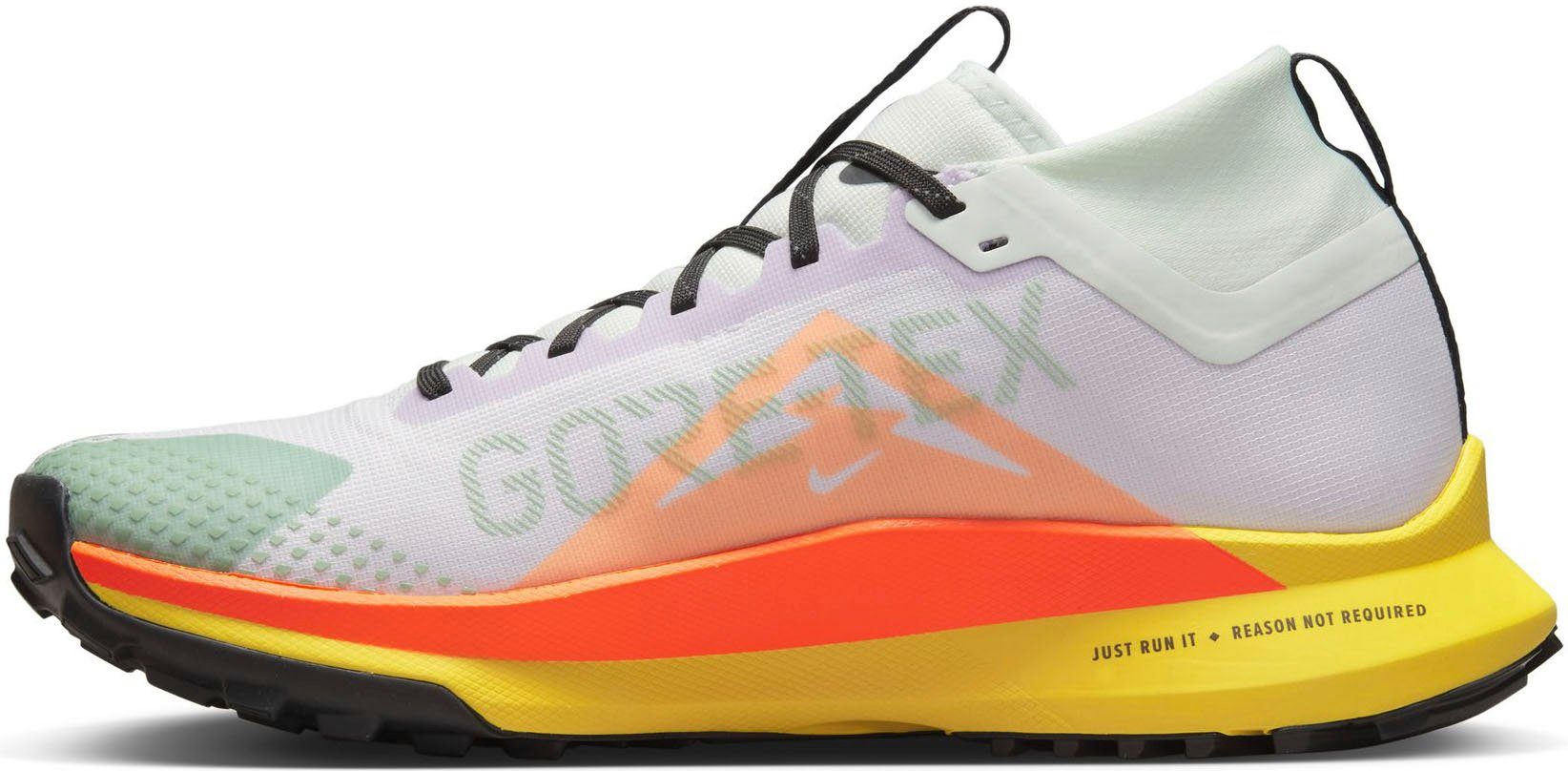 Nike PEGASUS TRAIL 4 GORE-TEX WATERPROO Laufschuh wasserdicht BARELY-GRAPE-TOTAL-ORANGE-BARELY-GREEN