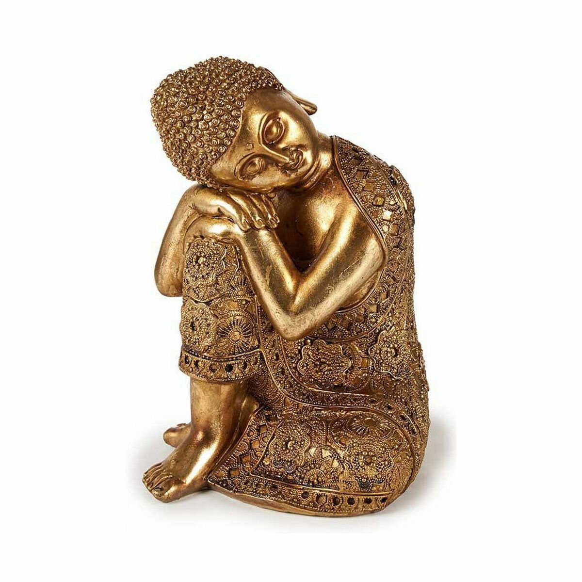 Gold Gift cm Deko-Figur x Stück Dekoobjekt x Decor 4 30 20 Sitzend 20 Buddha