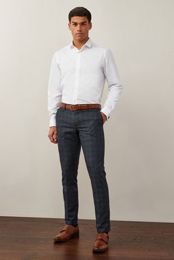 Next Langarmhemd Pflegeleichtes Hemd Regular Fit, Doppelmanschette (1-tlg)