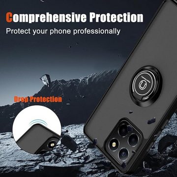 SmartUP Smartphone-Hülle Hülle für Xiaomi 14 Pro Schutzhülle Handyhülle Slim Case Cover, Ringhalter, Standfunktion