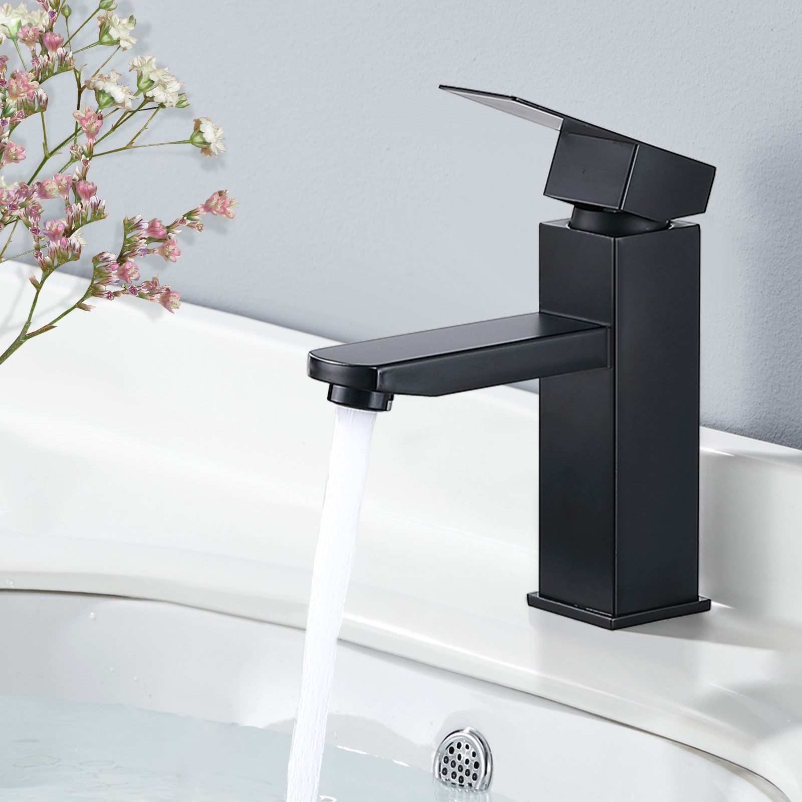 HOMELODY Waschtischarmatur waschbecken Wasserhahn Bad Badarmatur günstig online kaufen