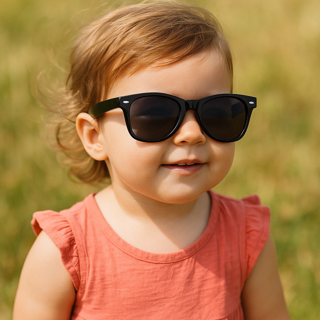 styleBREAKER Wayfarer Kinder Sonnenbrille Nerd Style (1-St) – Bild 2 von 5