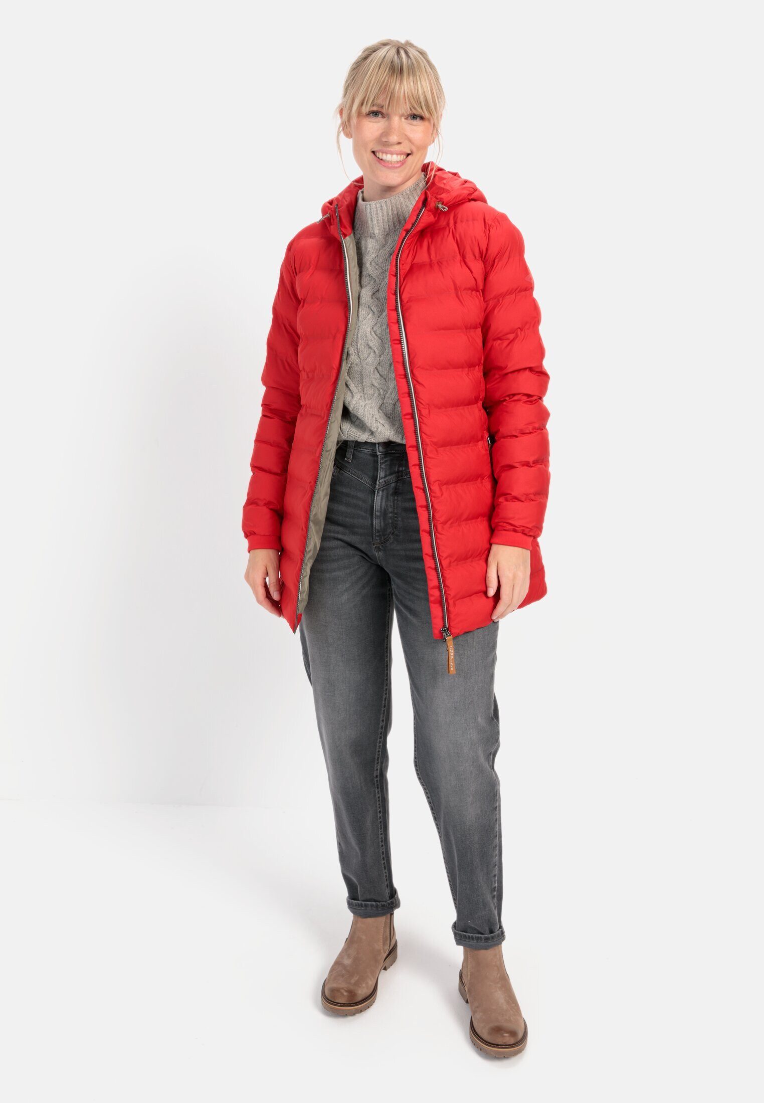 camel active 3-in-1-Funktionsjacke aus recyceltem Polyester Langarm (1-St)