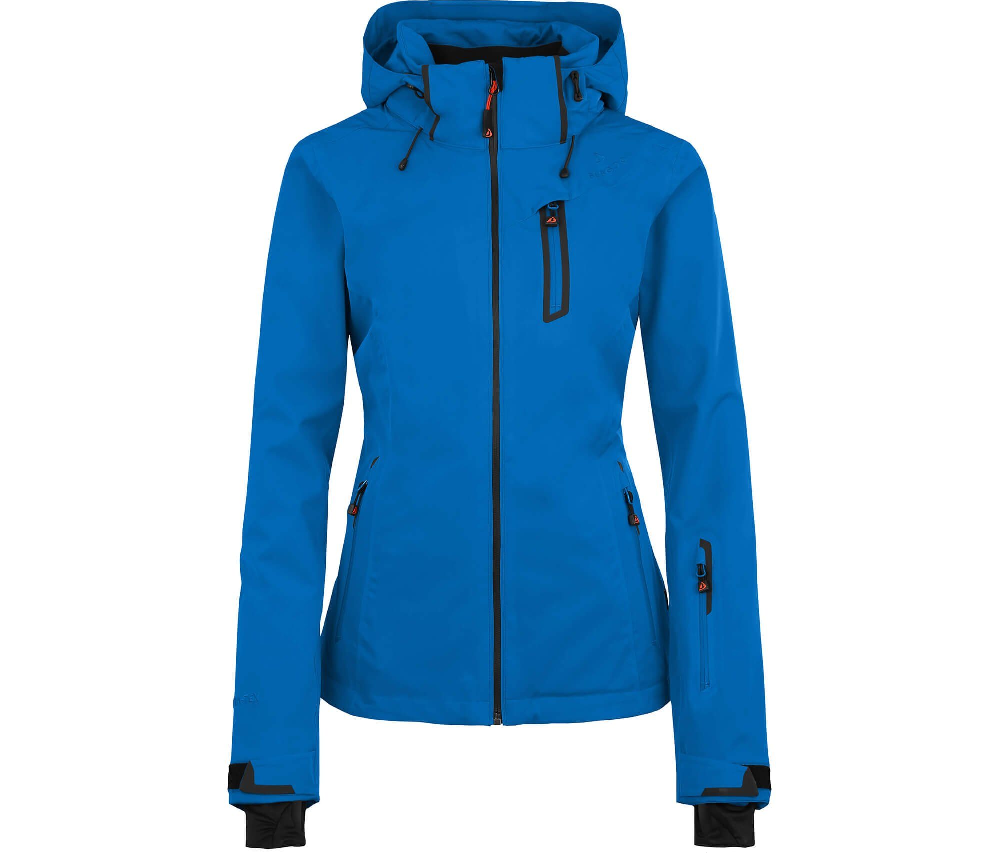 Bergson Skijacke »NICE light« Damen Skijacke, unwattiert, 20000 mm  Wassersäule, Kurzgrößen, blau online kaufen | OTTO