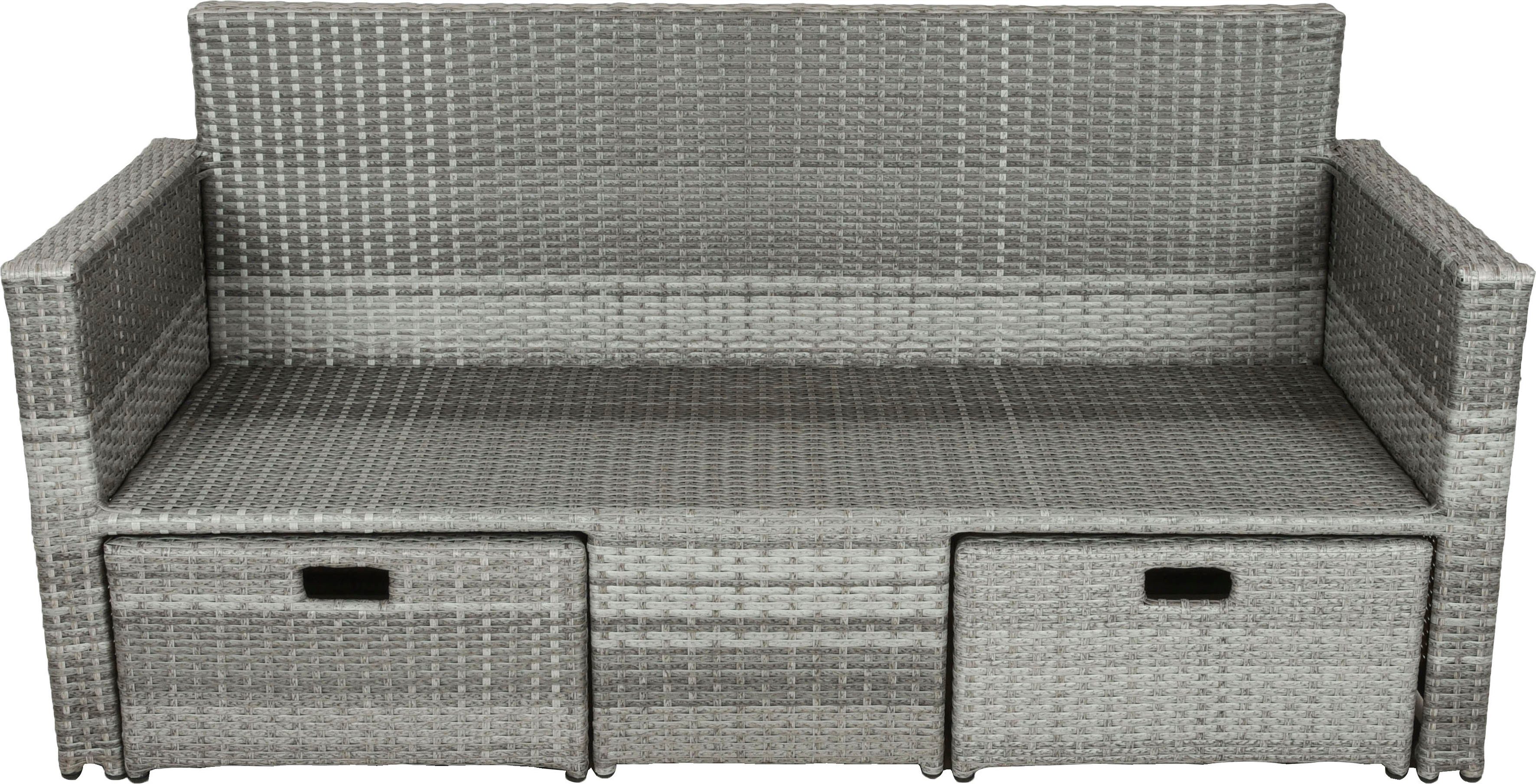 Garden Pleasure Gartenlounge-Set MALTA, (4-tlg)