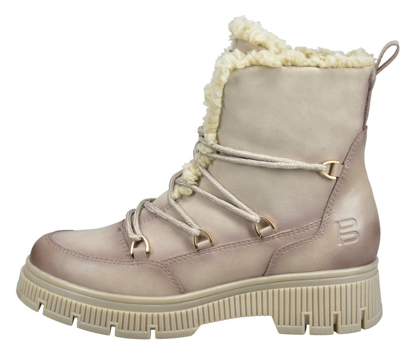 BAGATT Winterboots mit Ösen Bergsteiger-Look im