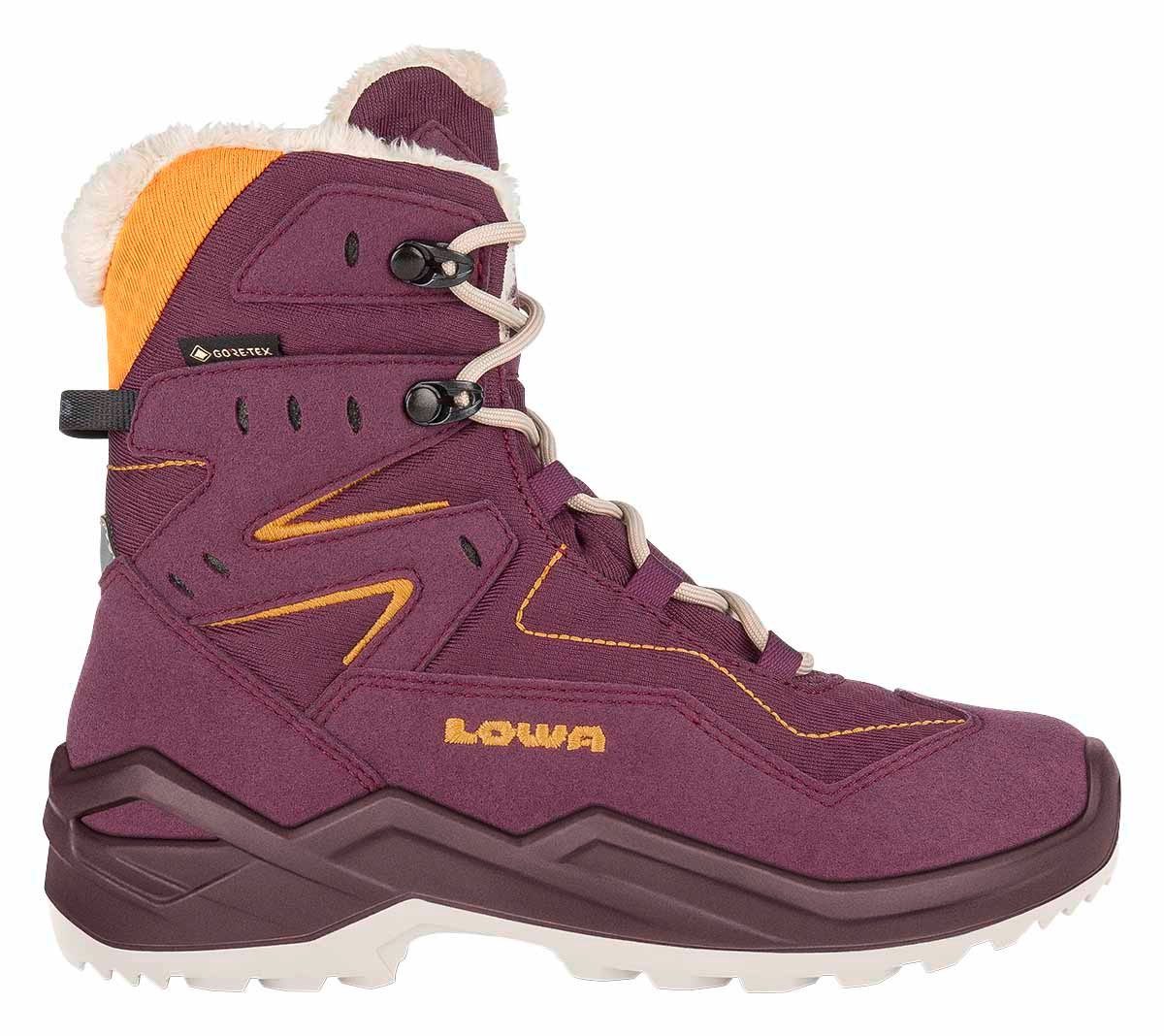 Lowa Lino GTX (Textil/Synthetik, wasserdicht) violett Kinder/Jugendliche Winterstiefel